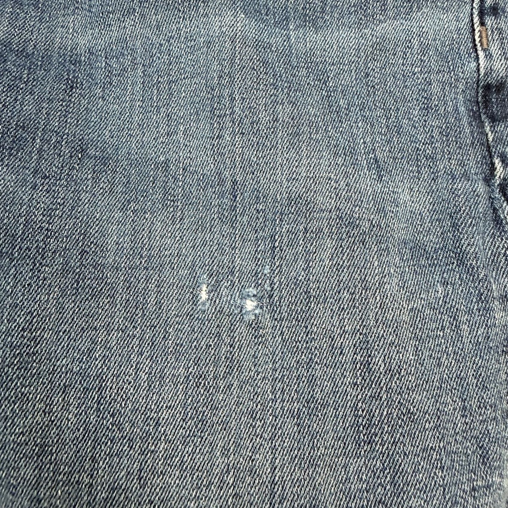 Edwin Edwin Jeans Mens Slim Straight Stretch Distressed Denim Blue 34x32 Regular 5-Pocket Denim Jeans Mens Size US 34 / EU 50 - 5 Thumbnail