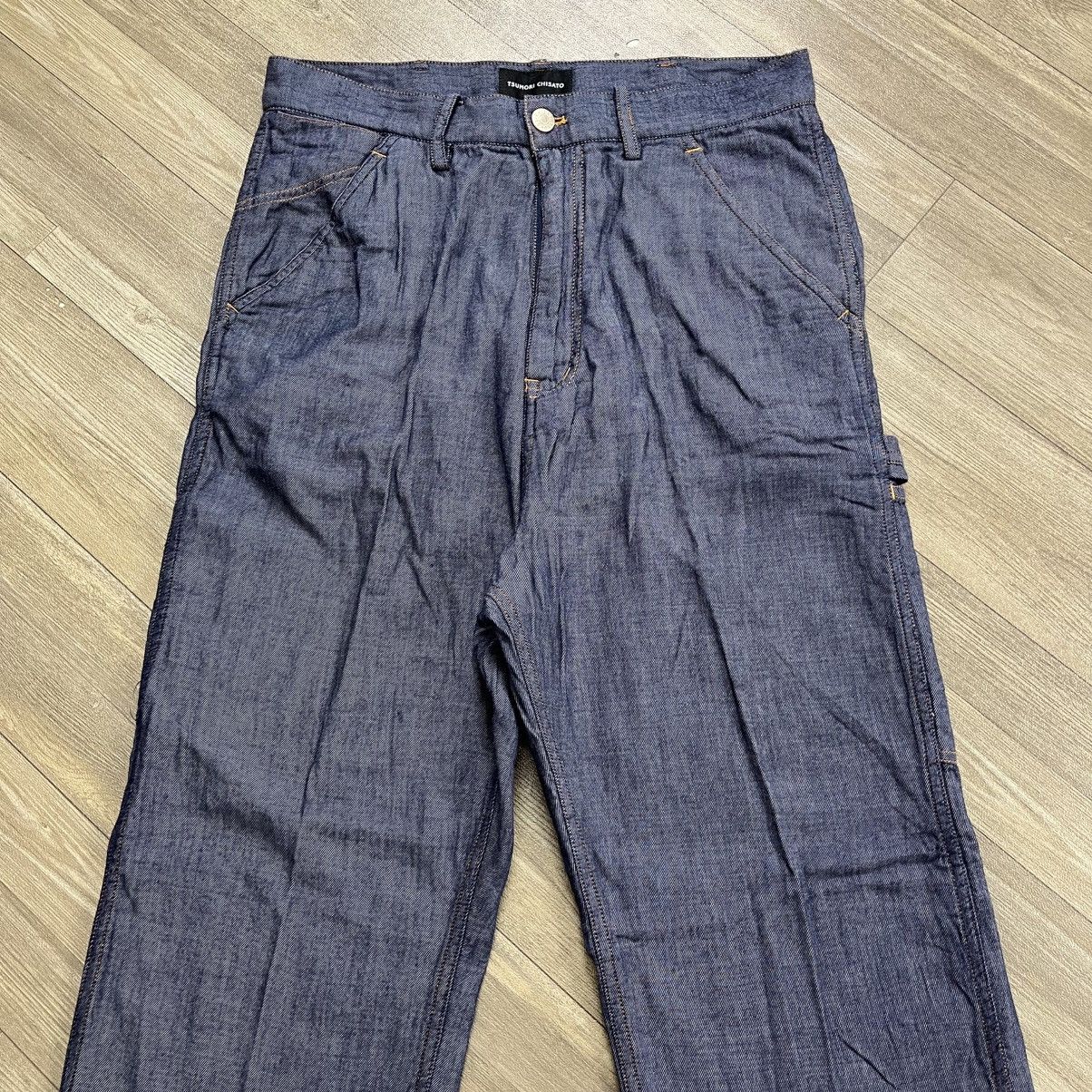 Tsumori Chisato Vintage Tsumori Chisato Issey Miyake Carpenter Soft Jeans Size US 30 / EU 46 - 14 Thumbnail