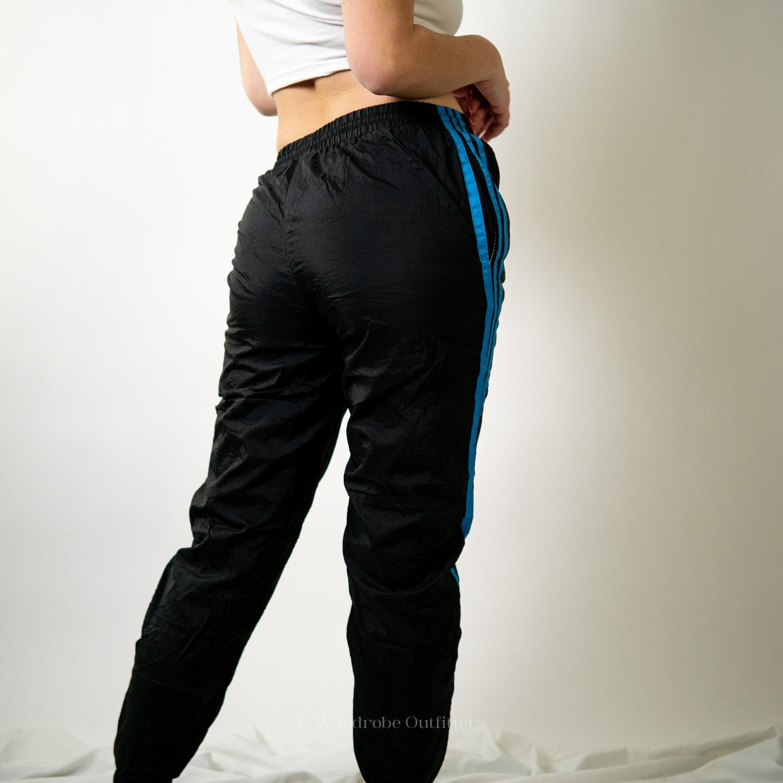 NFL Y2K NFL Carolina Panthers Jersey Lined Joggers - M Size 30" / US 8 / IT 44 - 3 Thumbnail