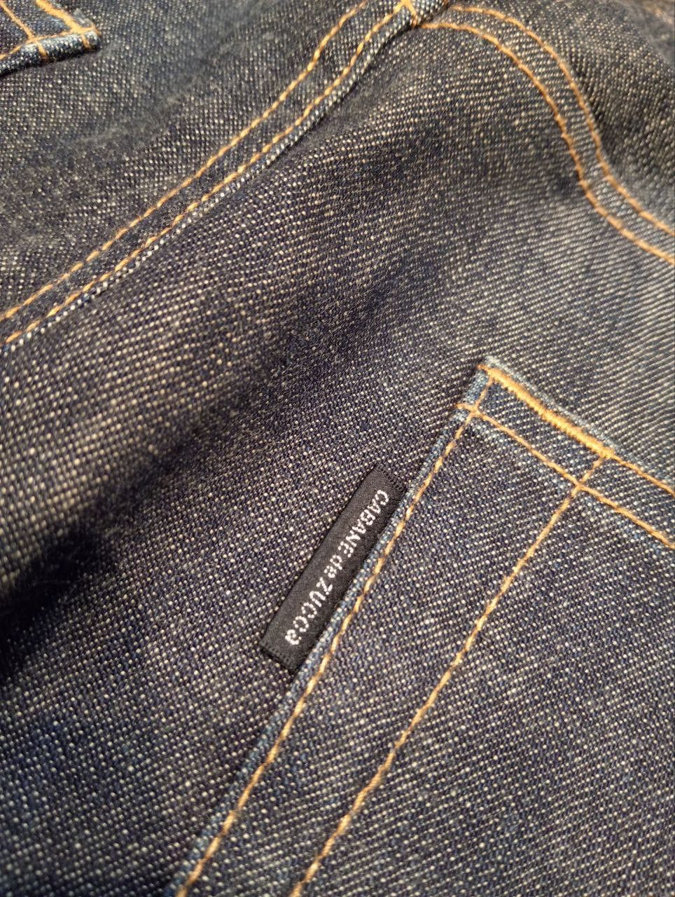 CABANE de ZUCCa CABANE DE ZUCCA ANKLE BUTTON JEANS DESIGNED BY ISSEY MIYAKE Size US 31 - 9 Thumbnail