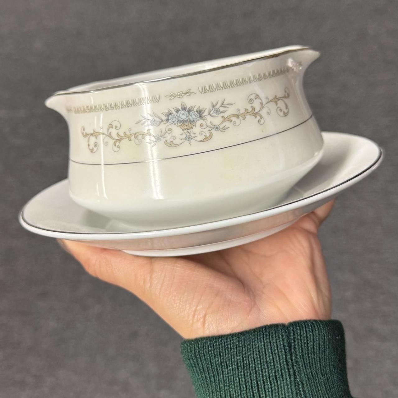 Designer Fine China Gravy Bowl Size ONE SIZE - 5 Thumbnail