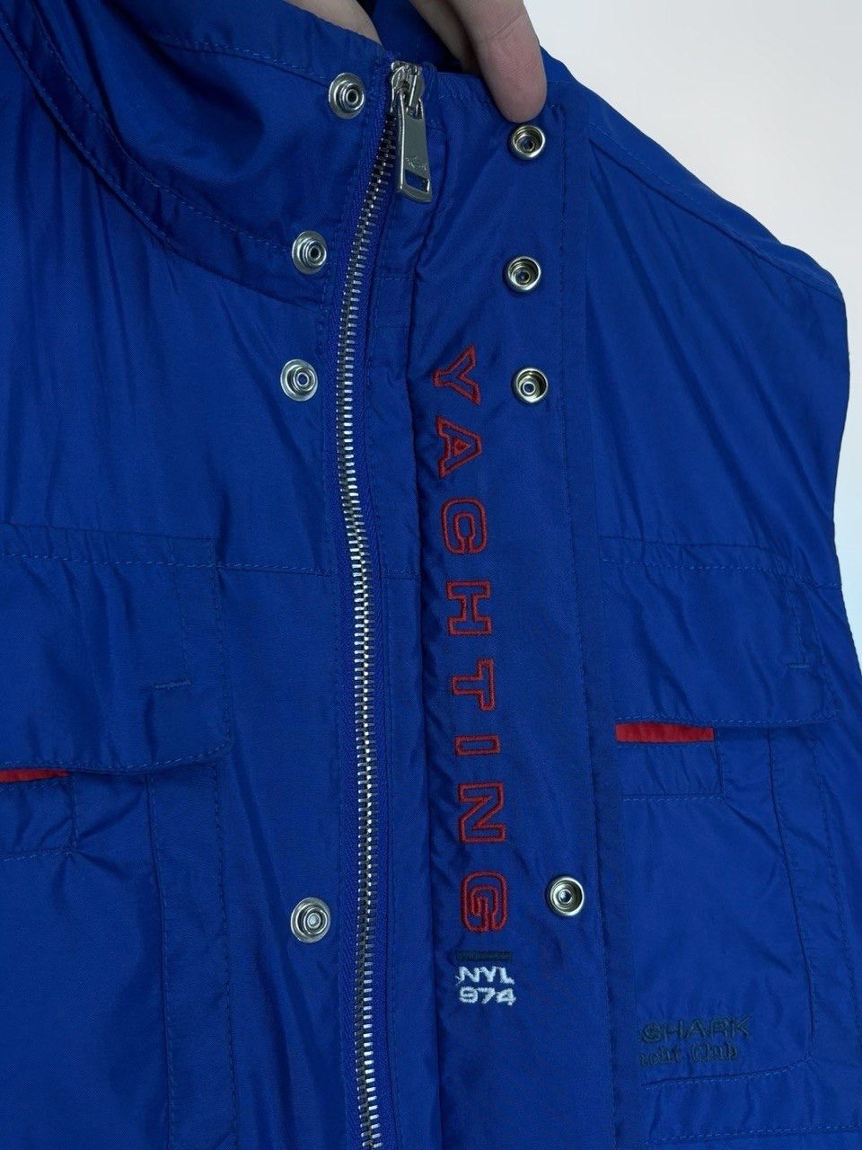 Paul & Shark Paul & Shark Nylon Vest Royal Blue Luxury Piece Size US M / EU 48-50 / 2 - 10 Thumbnail