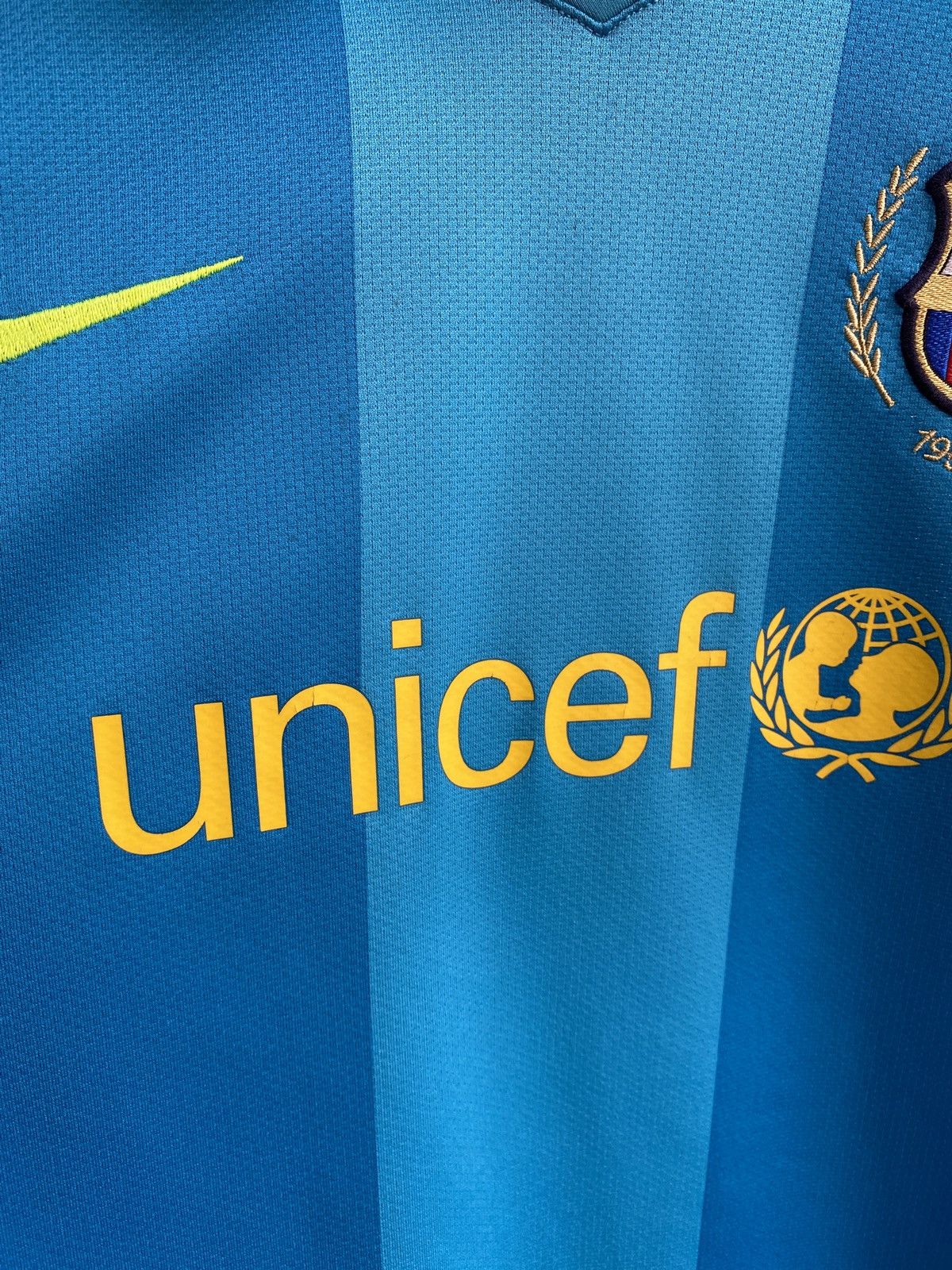 Nike × Vintage Vintage Barcelona Football Jersey Tee size XL(13-15years) Size US S / EU 44-46 / 1 - 4 Thumbnail