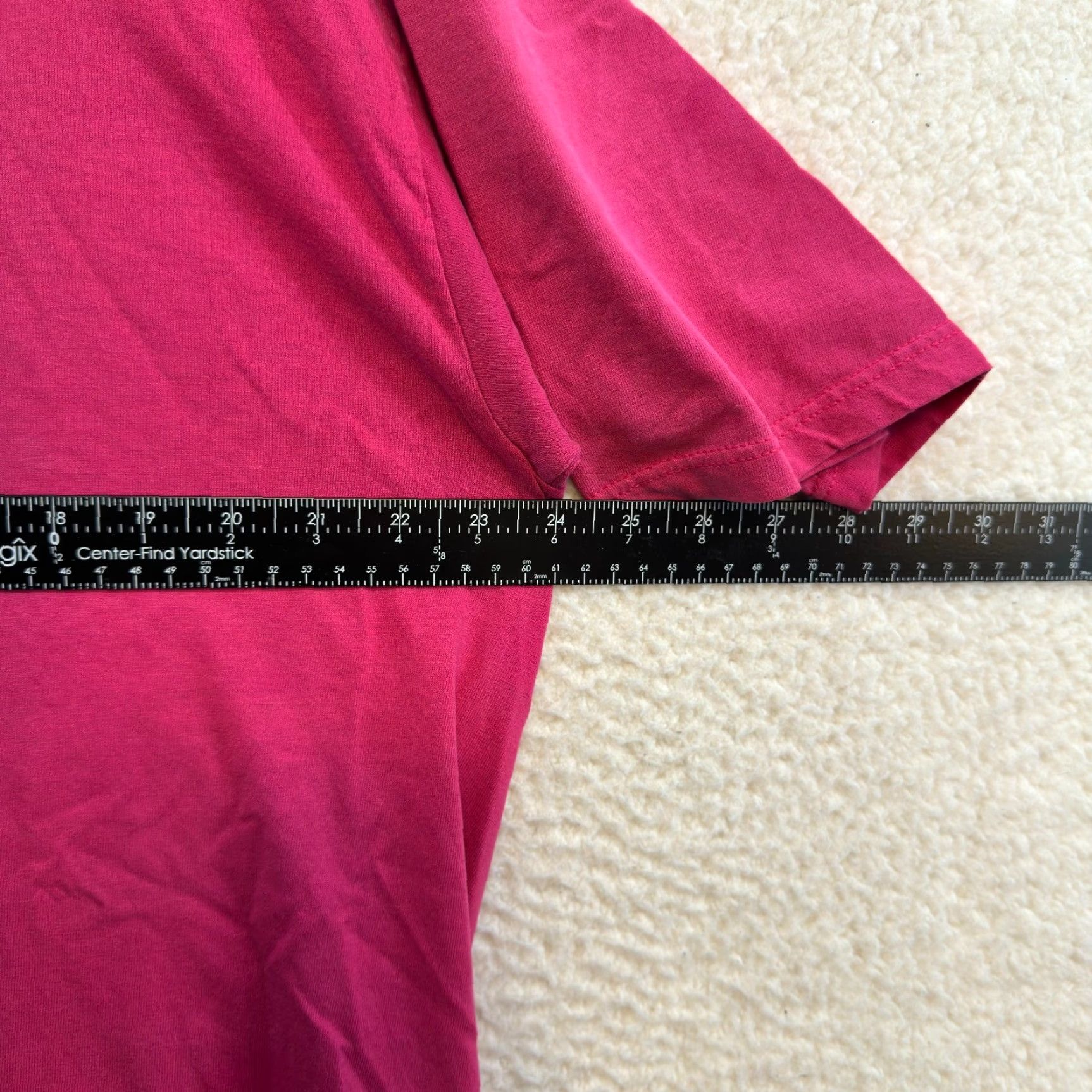 Jerzees VINTAGE Jerzees 50/50 Blank T-Shirt XL Magenta Pink Short Sleeve Crew Neck Unisex 1990s Size US XL / EU 56 / 4 - 7 Thumbnail