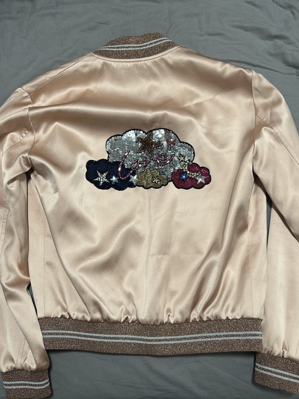 Saint Laurent Paris Saint Laurent Love Sequen Jacket F34 Size XS / US 0-2 / IT 36-38 - 2 Thumbnail