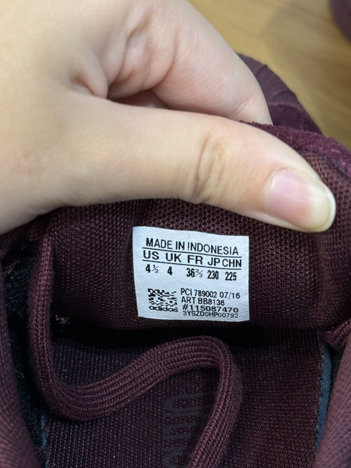 Adidas adidas Superstar Maroon Purple Size US 4.5 / IT 34.5 - 7 Thumbnail