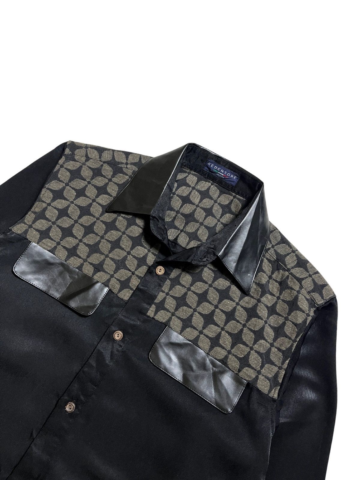 Beauty Beast × If Six Was Nine × Japanese Brand Redentore - japanese traditional patter leather collar Size US L / EU 52-54 / 3 - 2 Thumbnail