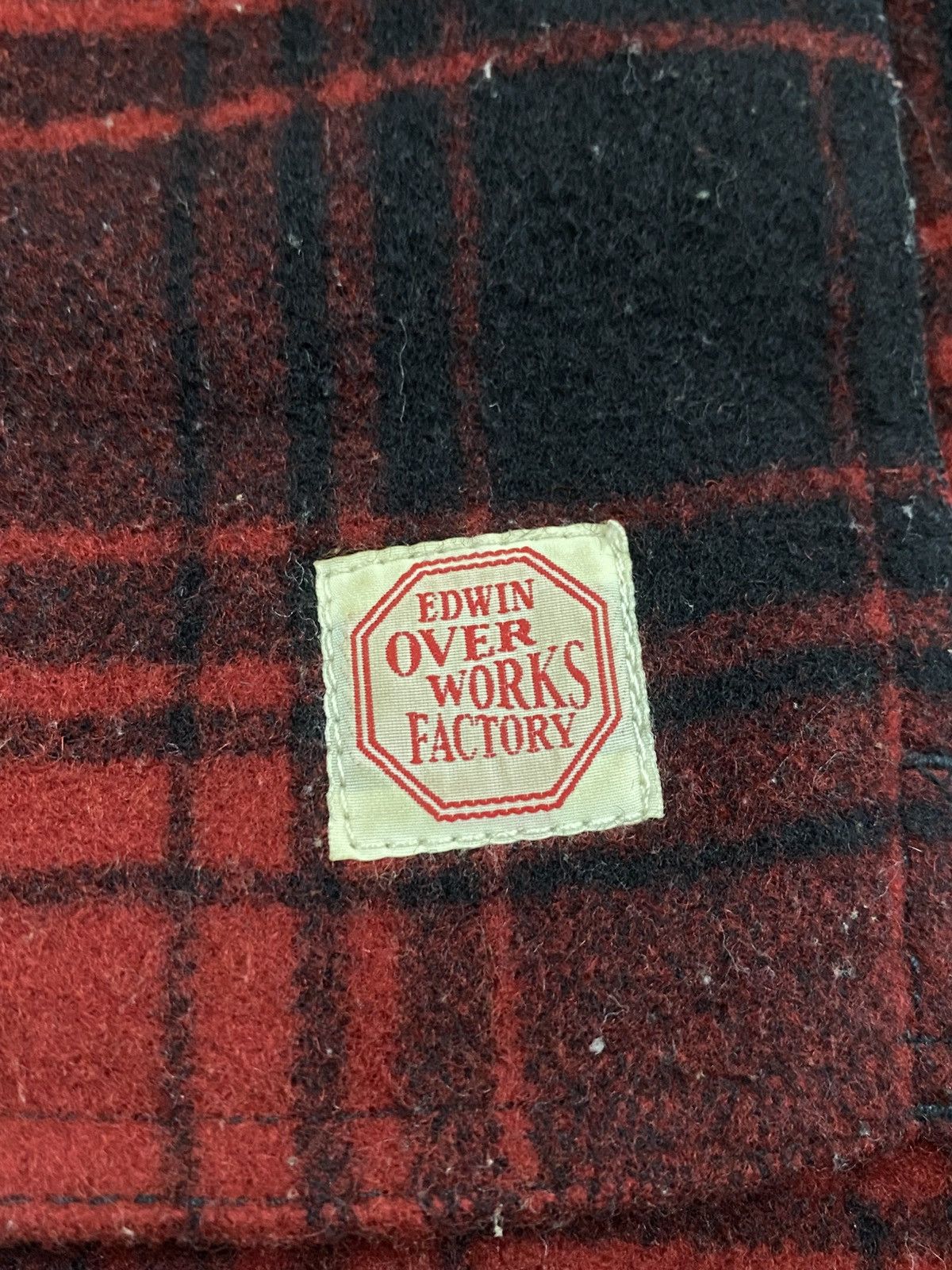 Edwin × Vintage Vtg Edwin Wool Jacket Cargo Size US M / EU 48-50 / 2 - 7 Thumbnail