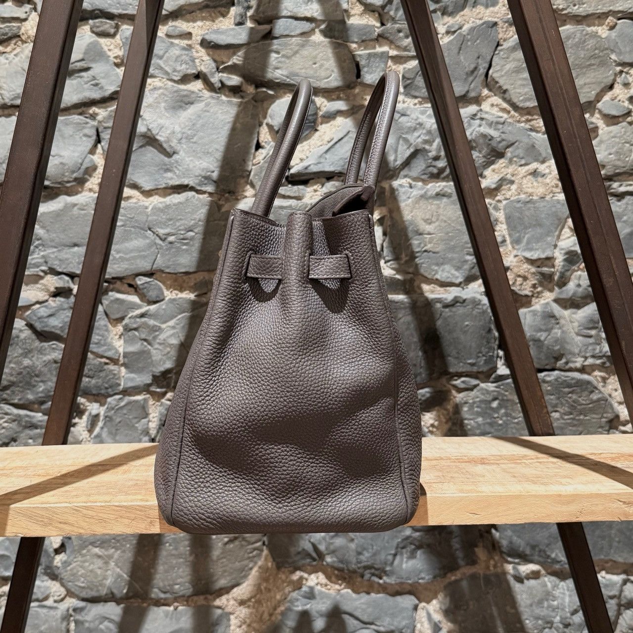 Hermes Hermès 2011 Gris Etain Togo Birkin 35 Bag Size ONE SIZE - 3 Thumbnail