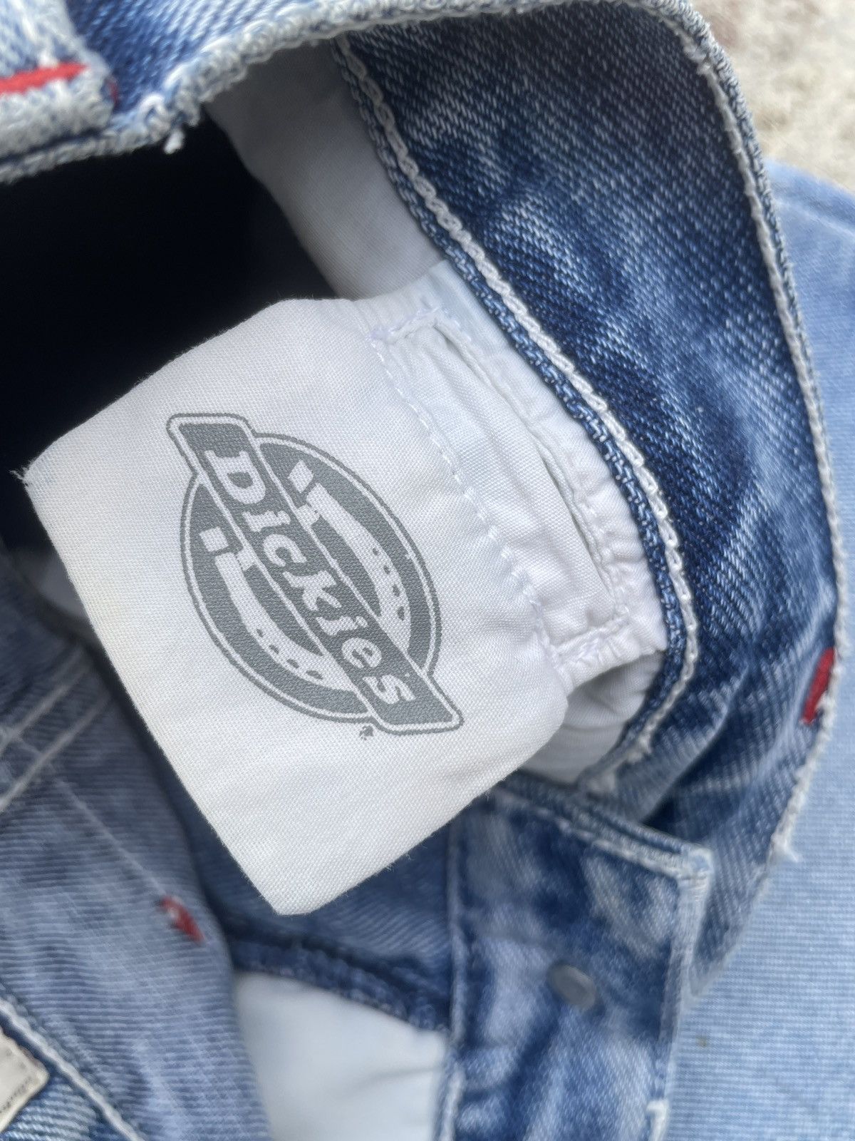 Dickies Rare 90s Dickies Jorts Pants Embroidery Vintage Denim Short Size US 30 / EU 46 - 9 Thumbnail