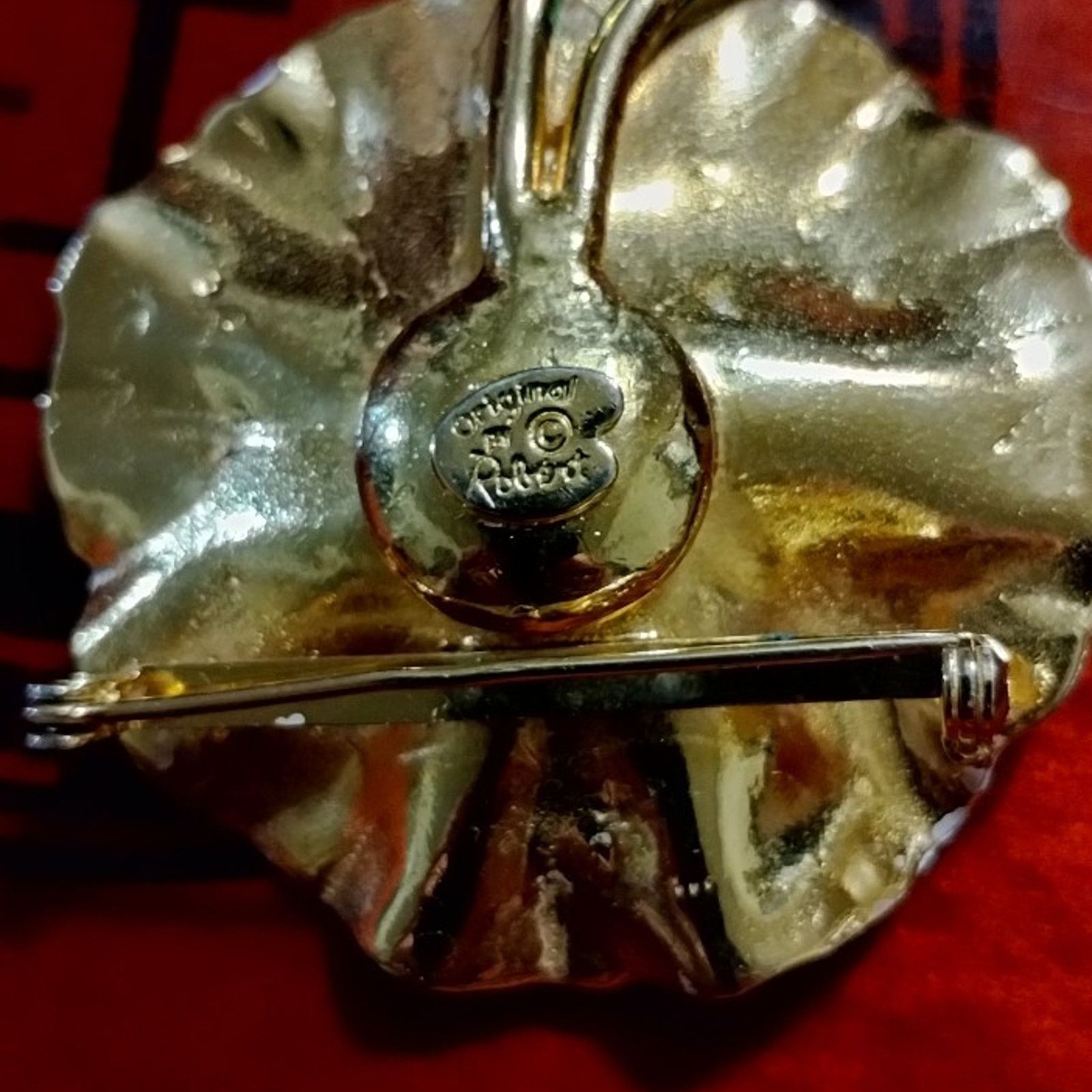 Vintage A gorgeous original by Robert flower brooch Size ONE SIZE - 3 Thumbnail