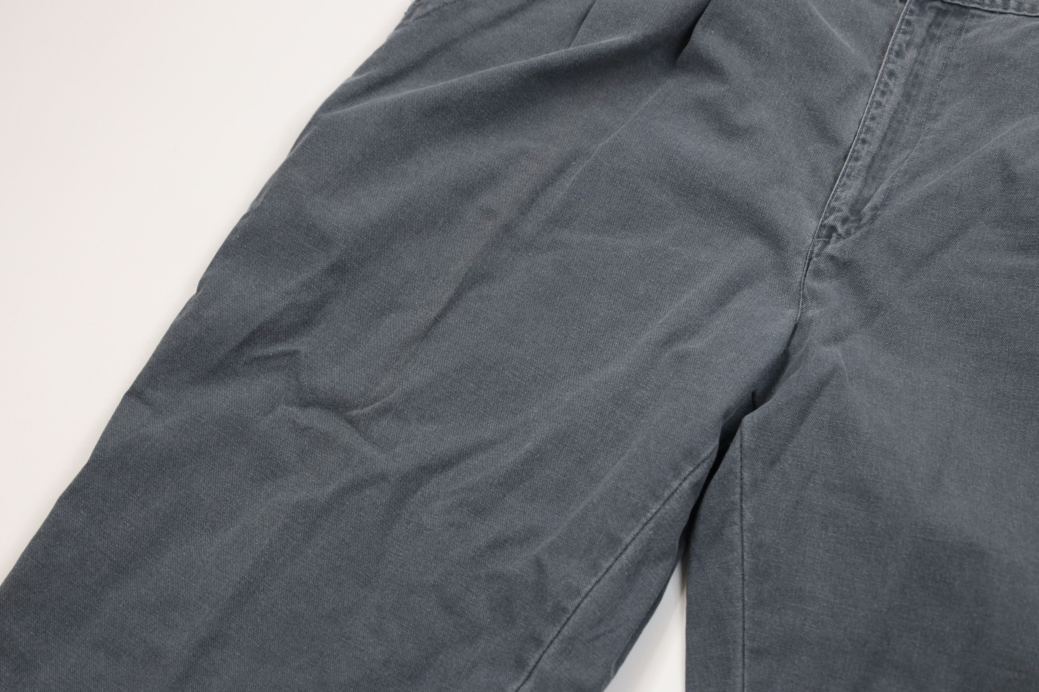 Vintage Vintage 90s Streetwear Stonewash Canvas Wide Leg Pants Size US 38 / EU 54 - 5 Thumbnail
