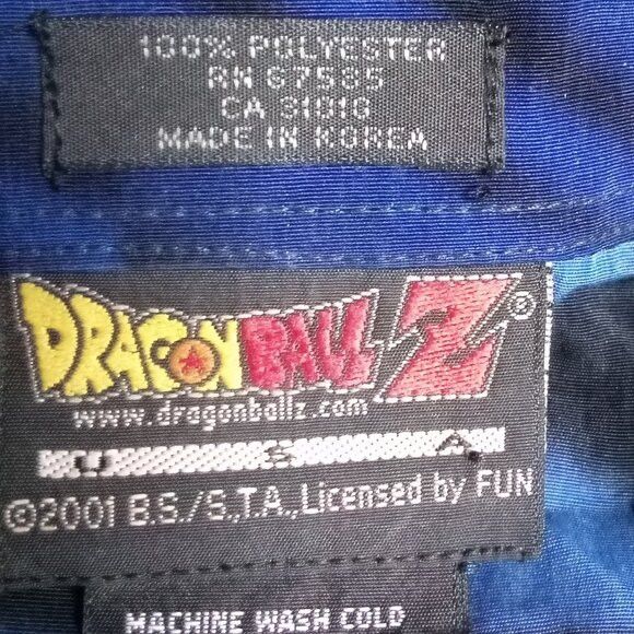 Other Vintage Dragon Ball Z Vegeta Button Down Hawaiian Shirt Size US XL / EU 56 / 4 - 3 Thumbnail