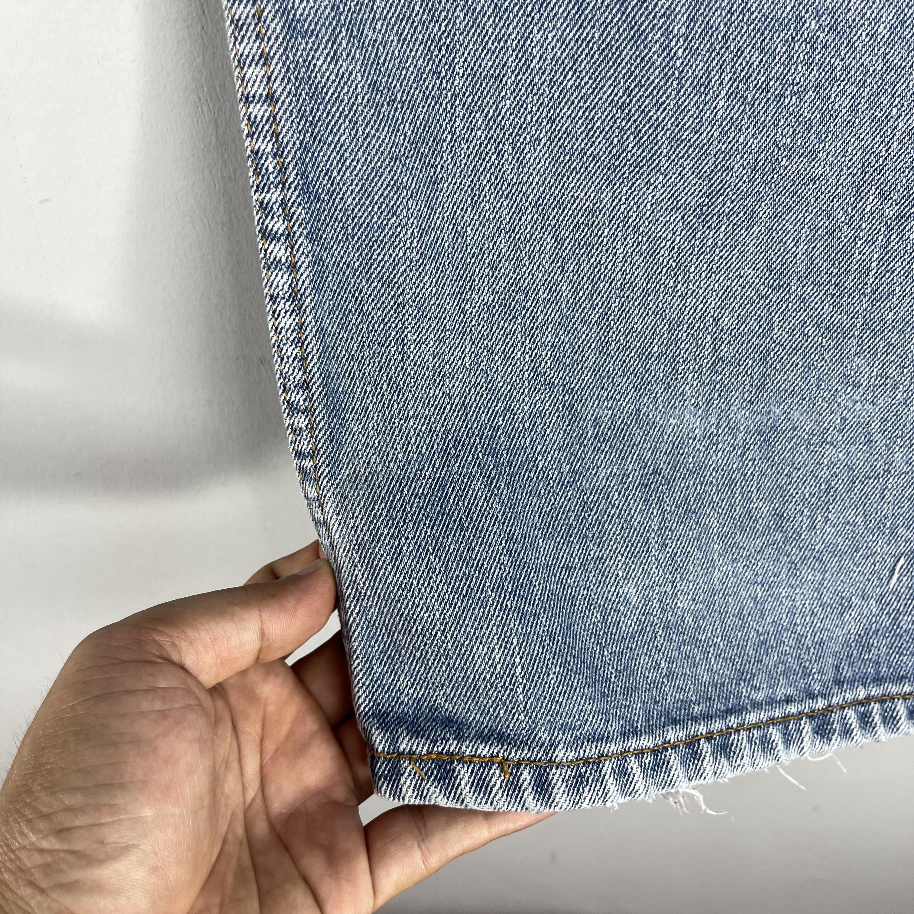 Levi's × Vintage W42 L29 Vintage Levis 505 Distressed Thigh Ripped Jeans Size US 42 / EU 58 - 5 Thumbnail