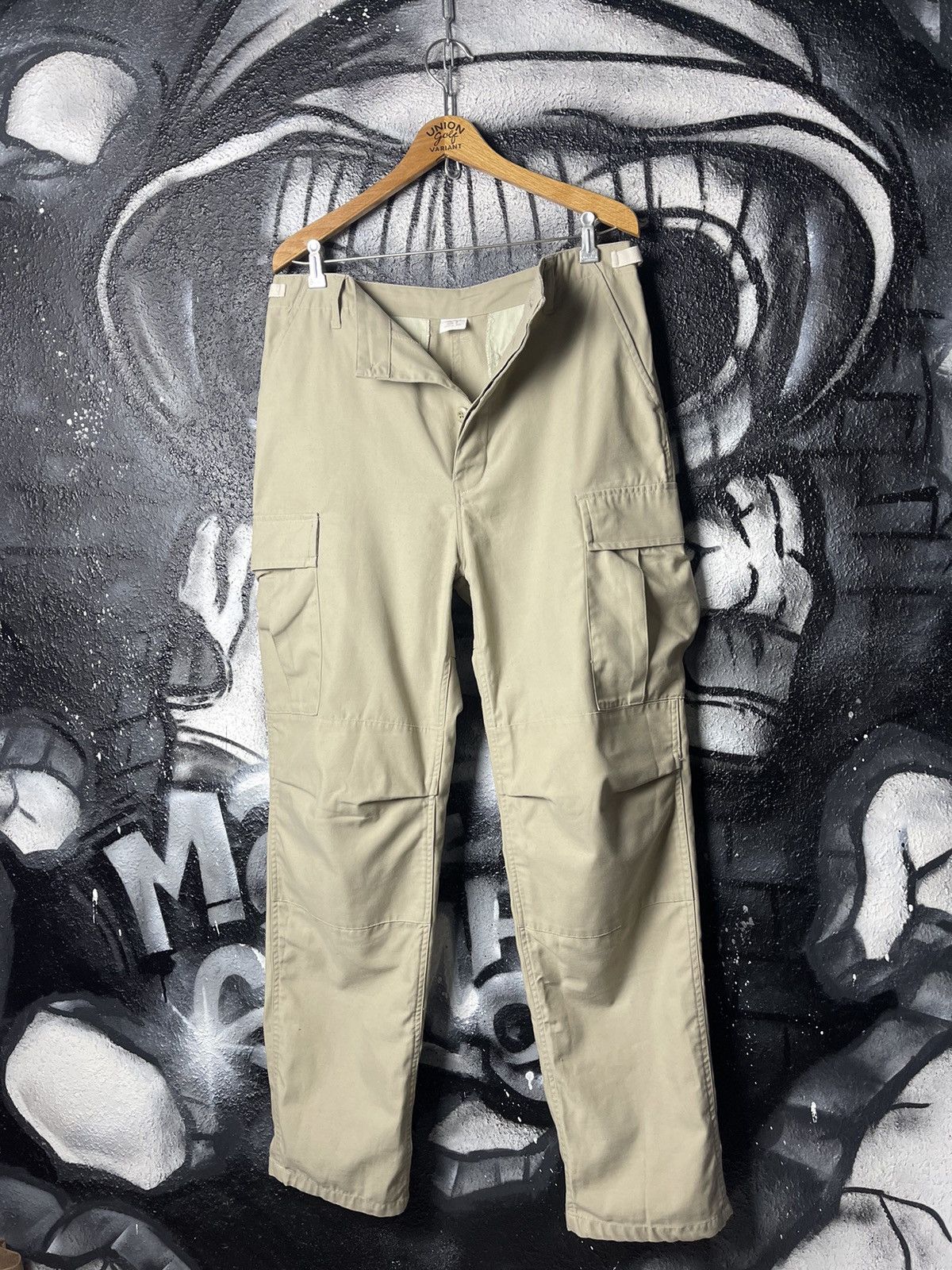 Vintage Vintage Bundeswehr Military Cargo Pants Men’s Size W35 L33 Size US 35 - 5 Thumbnail