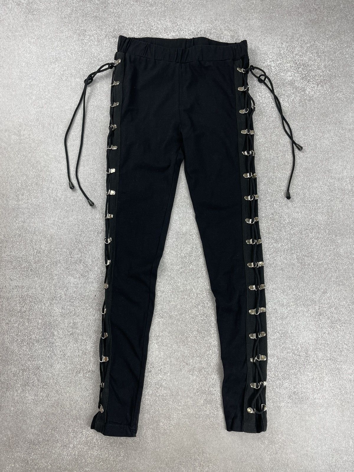 Japanese Brand Gothicana Bondage Leggings Pants Size Size 25" / US 0 / IT 36 - 1 Thumbnail