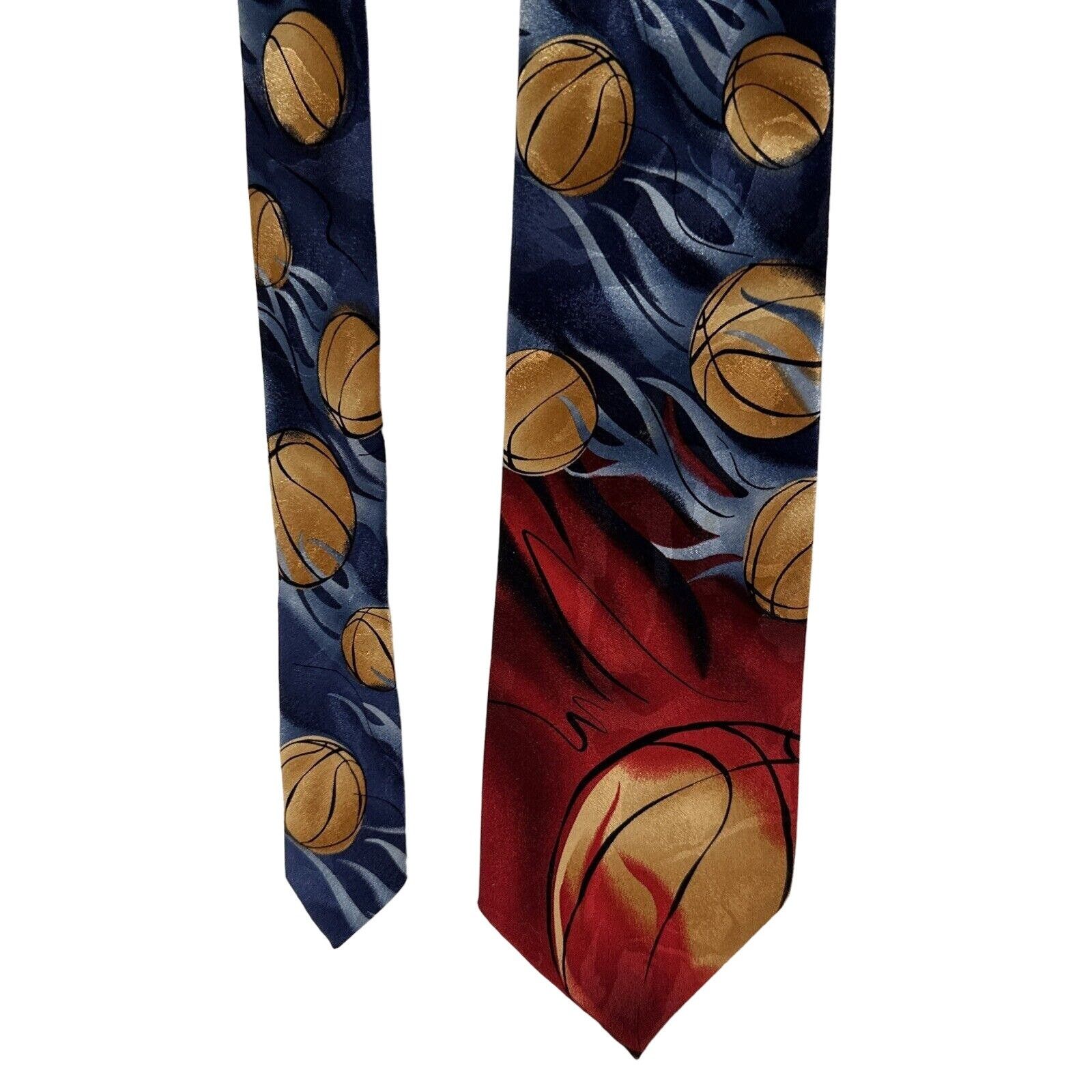 Other J. GARCIA Mens Silk NeckTie Collection FiftyThree Basketball Size ONE SIZE - 5 Thumbnail