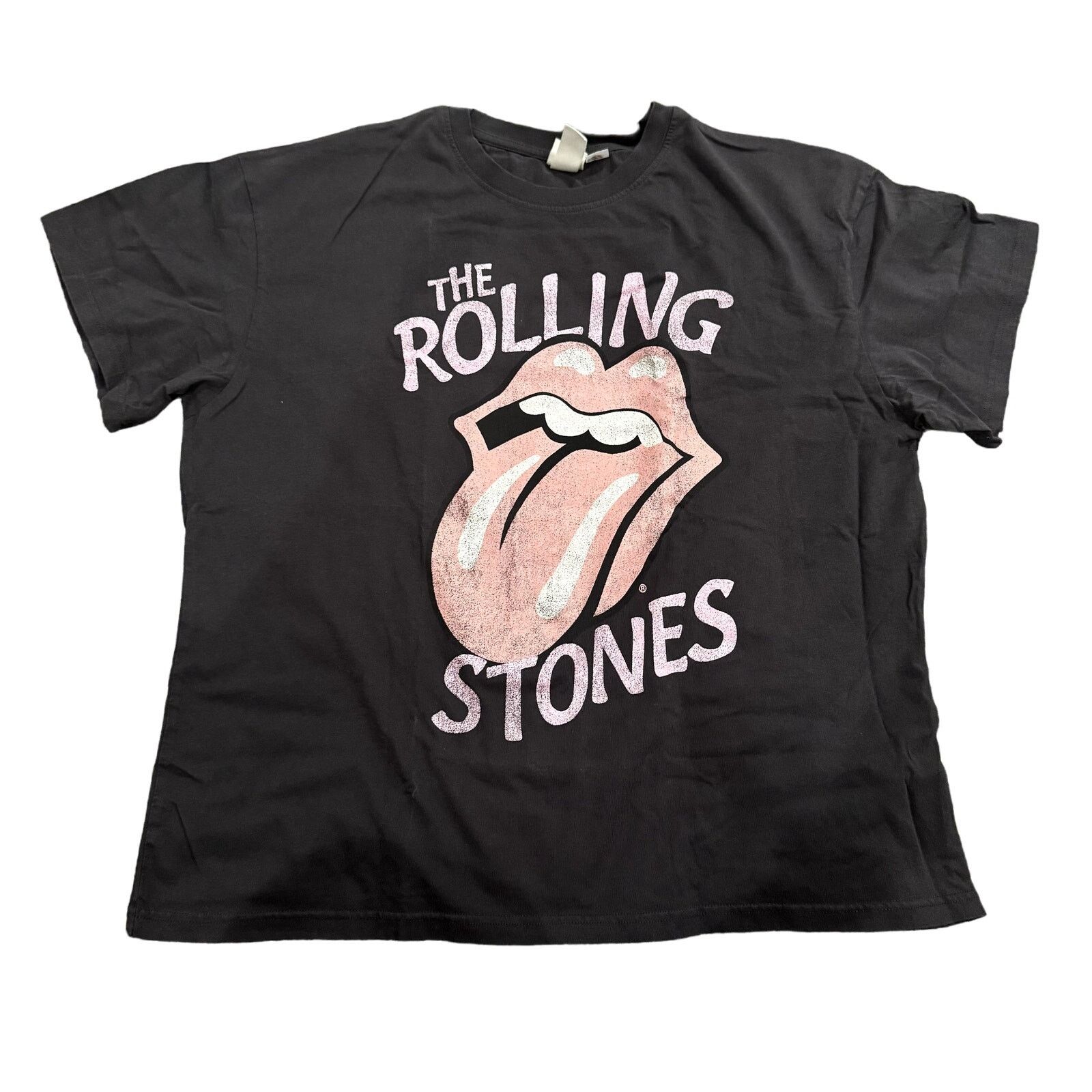 H&M H&M The Rolling Stones Graphic T-Shirt in Gray, Size XL Size XL / US 12-14 / IT 48-50 - 1 Thumbnail