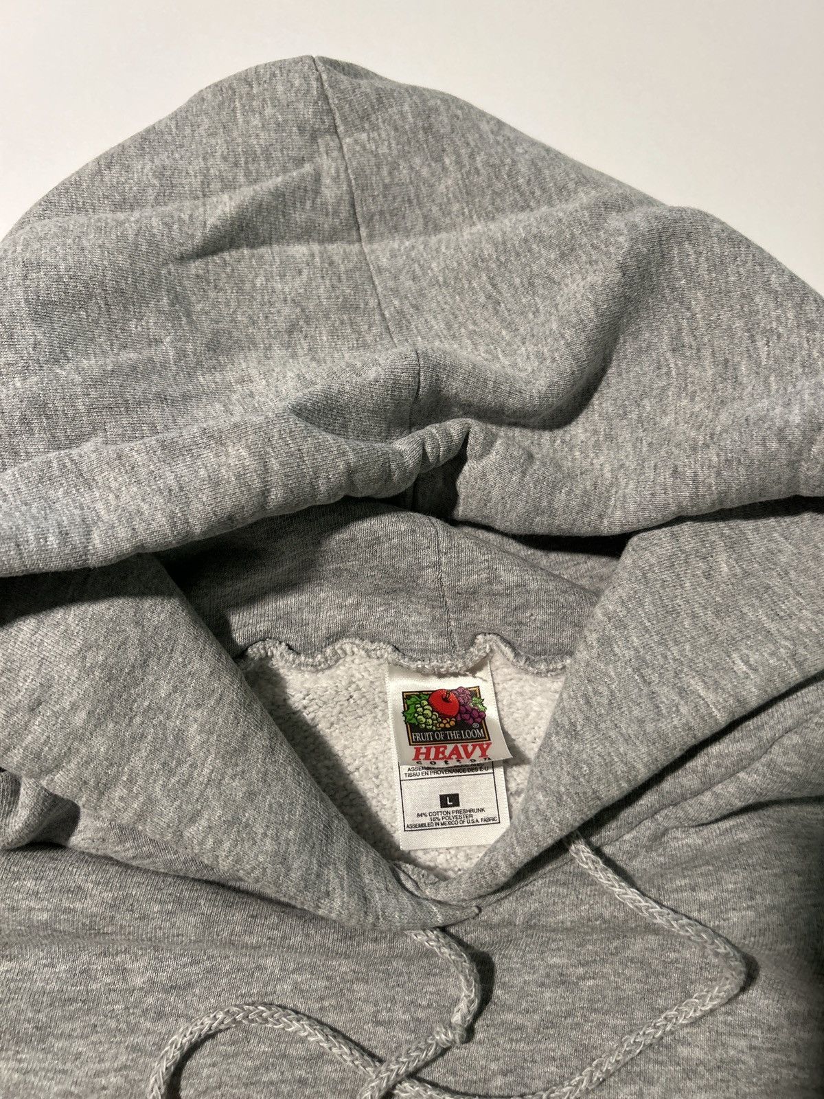 Fruit Of The Loom Vintage University of Arizona Heather Gray Hoodie Size US L / EU 52-54 / 3 - 3 Thumbnail