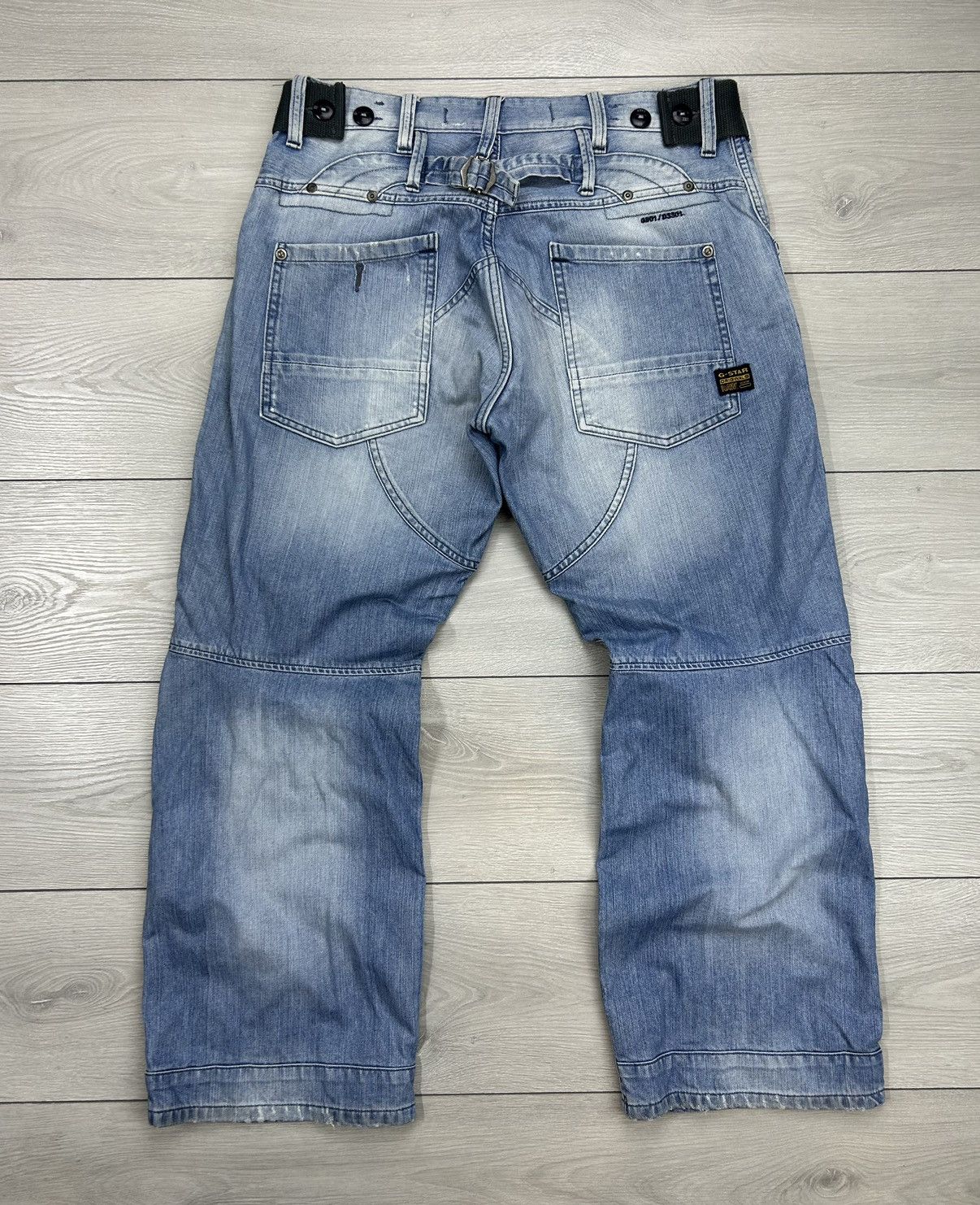 G-Star × Vintage G Star Raw Vintage Baggy Denim Jeans Size 34 Size US 34 / EU 50 - 7 Thumbnail