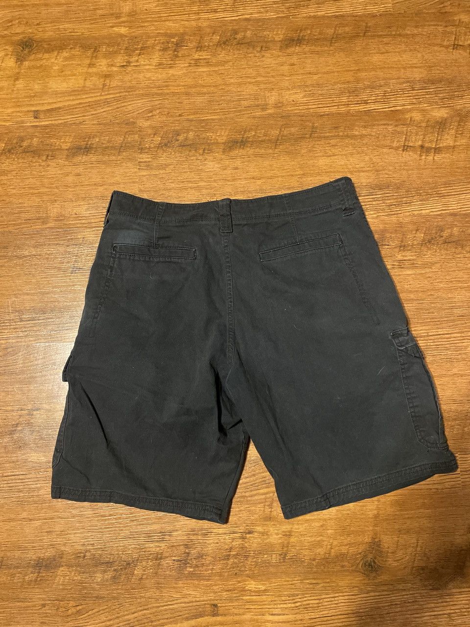 Wrangler Vintage Wrangler Black Cargo Shorts Size US 33 - 4 Thumbnail
