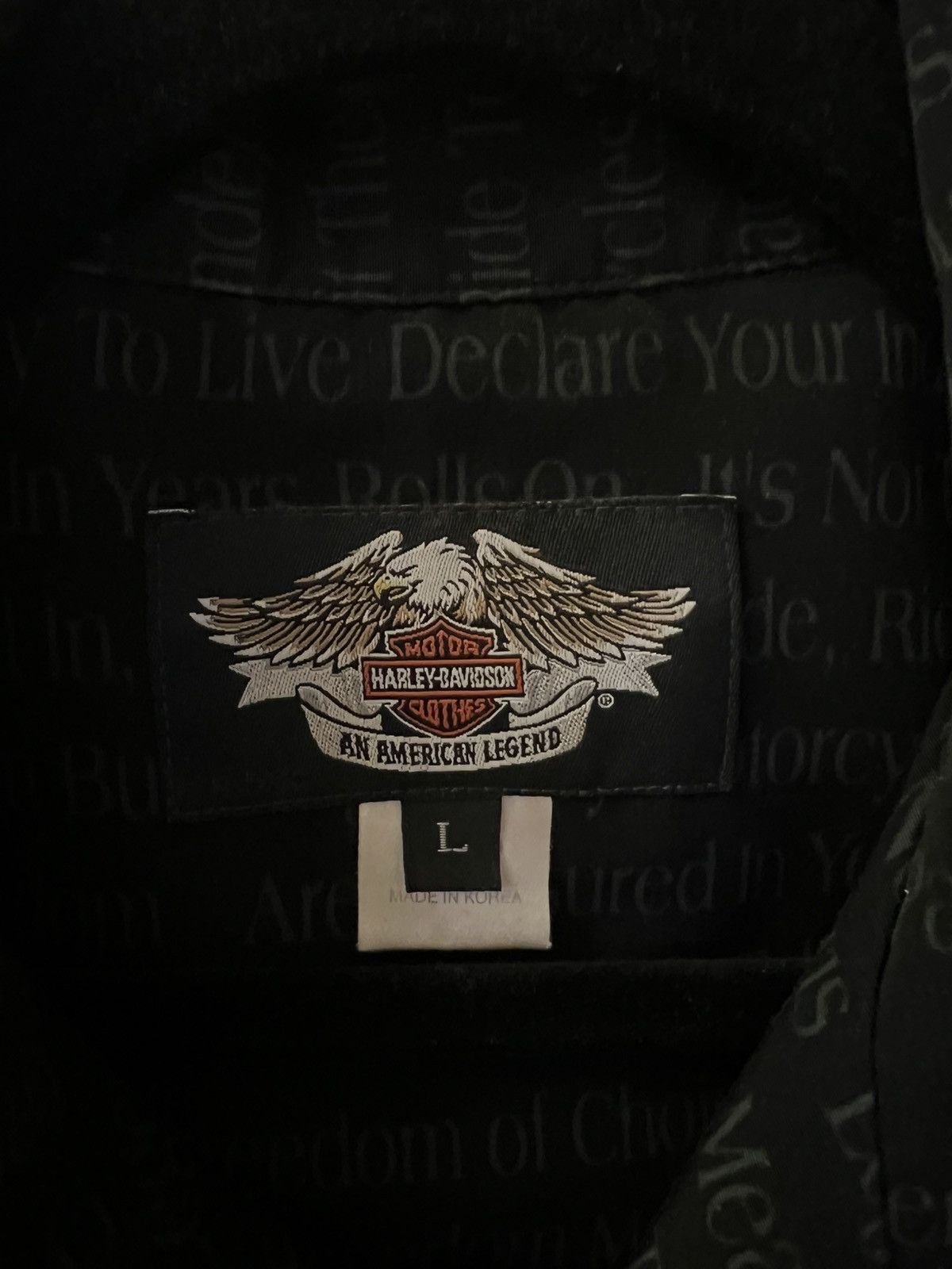 Harley Davidson Vintage Harley Davidson Shirt Size L Size US L / EU 52-54 / 3 - 2 Thumbnail