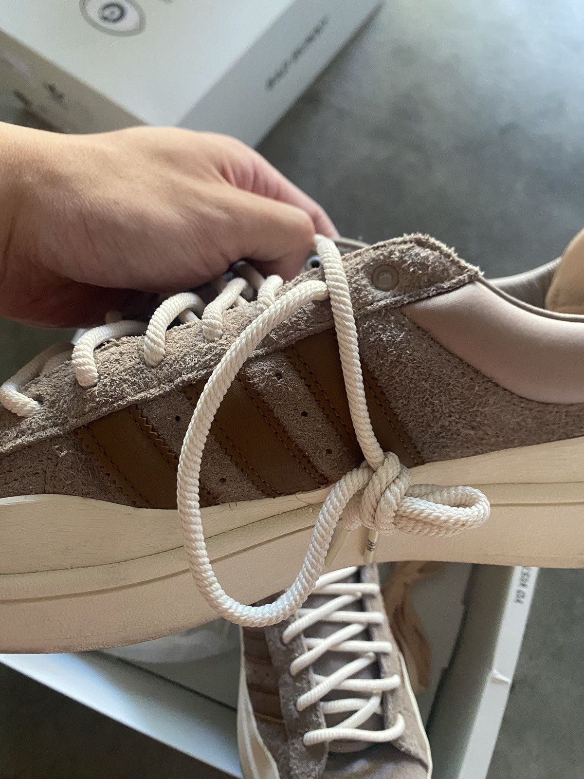Adidas Adidas Bad Bunny Campus Brown Size US 11.5 / EU 44-45 - 8 Thumbnail