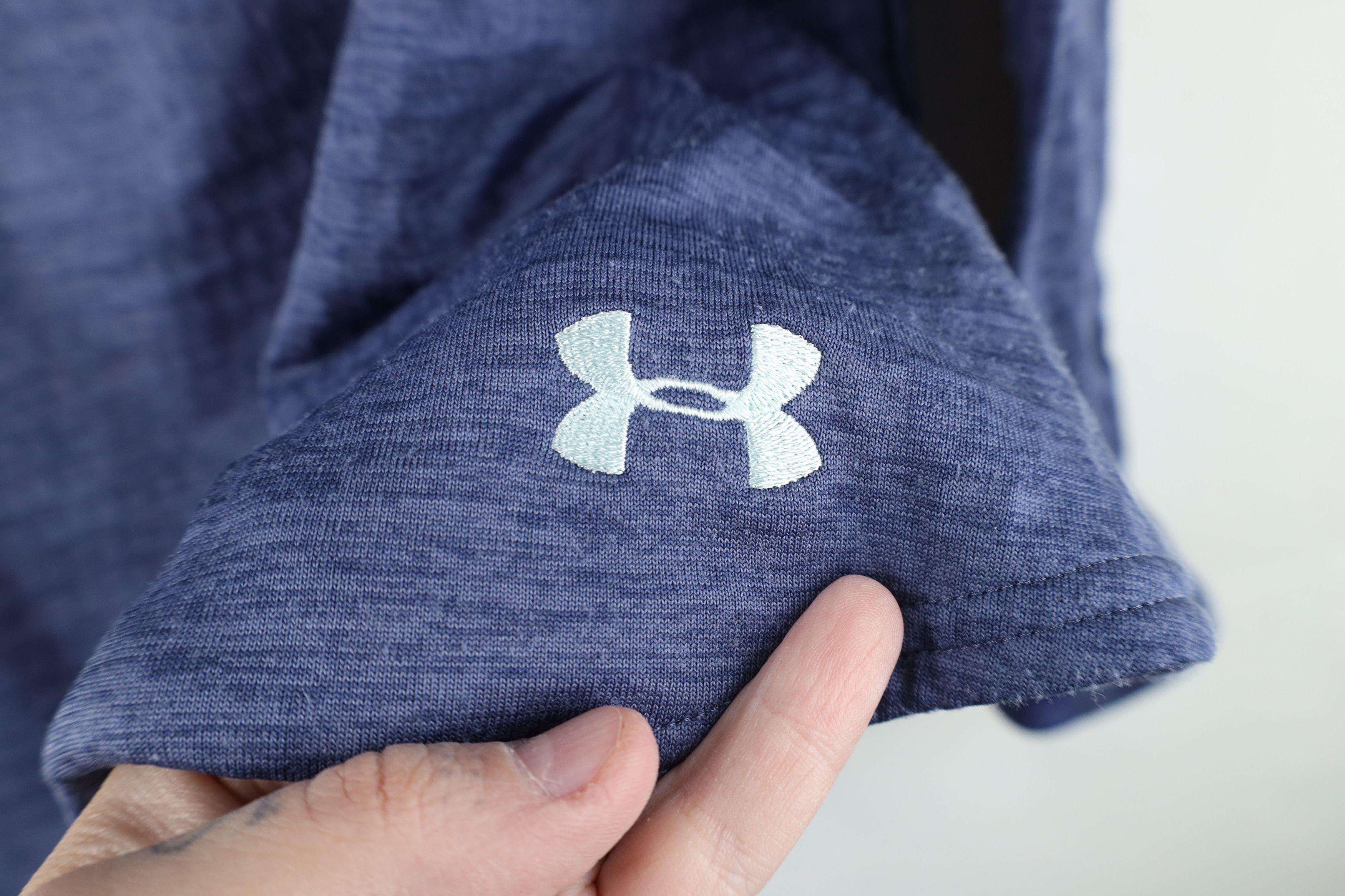Under Armour Under Armour Thermal Fleece Lined Half Zip Sweater Blue Size L / US 10 / IT 46 - 4 Thumbnail