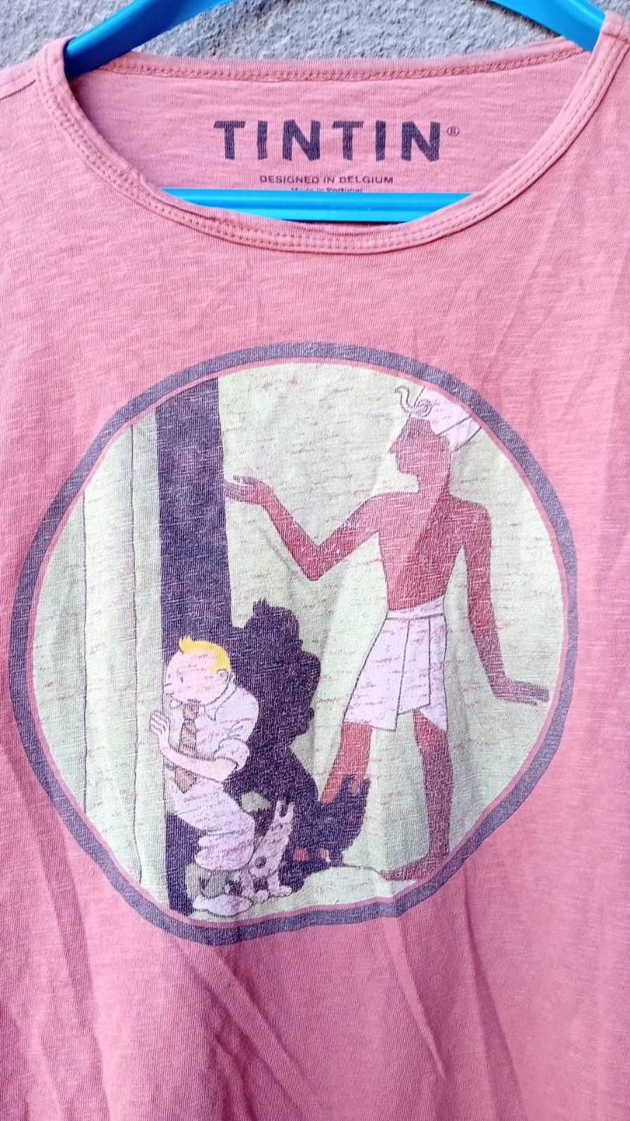 Anime The Adventures Of Tin Tin Cigars of the Pharaoh t-shirt sz L Size US L / EU 52-54 / 3 - 2 Thumbnail