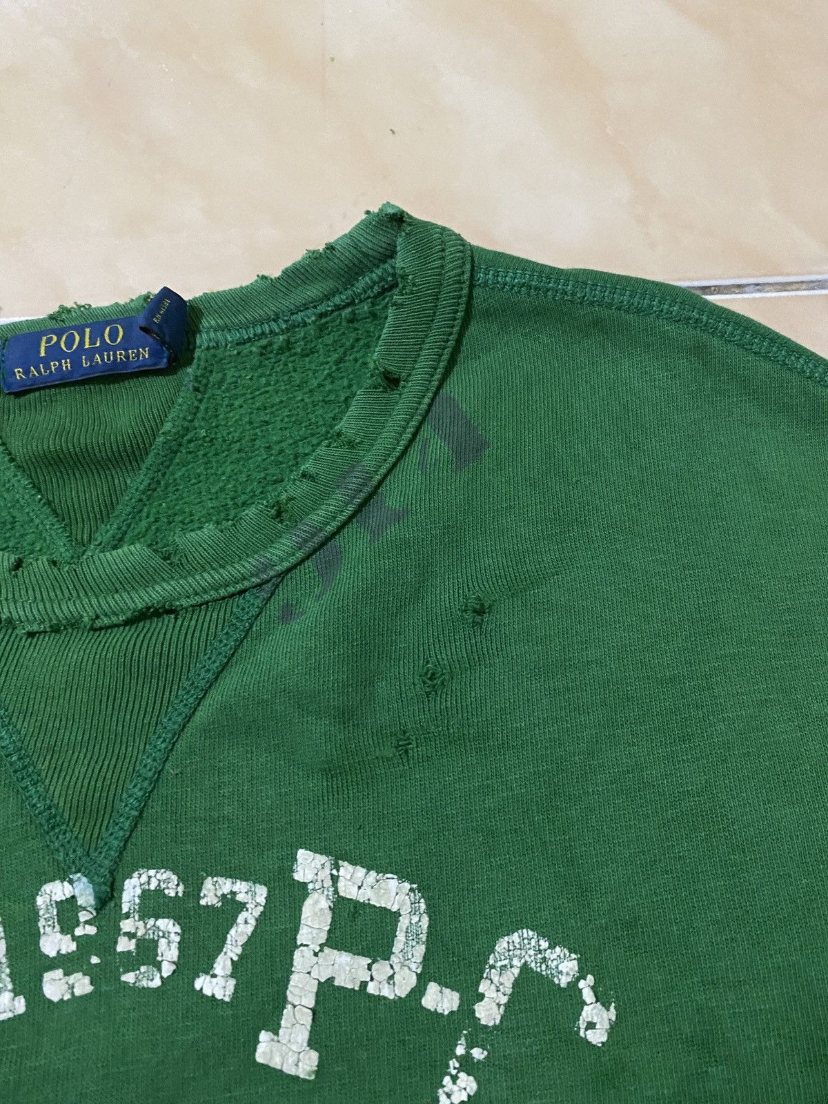 Polo Ralph Lauren VINTAGE 00’s POLO RALPH LAUREN WASHED DISTRESSED Size US M / EU 48-50 / 2 - 6 Thumbnail