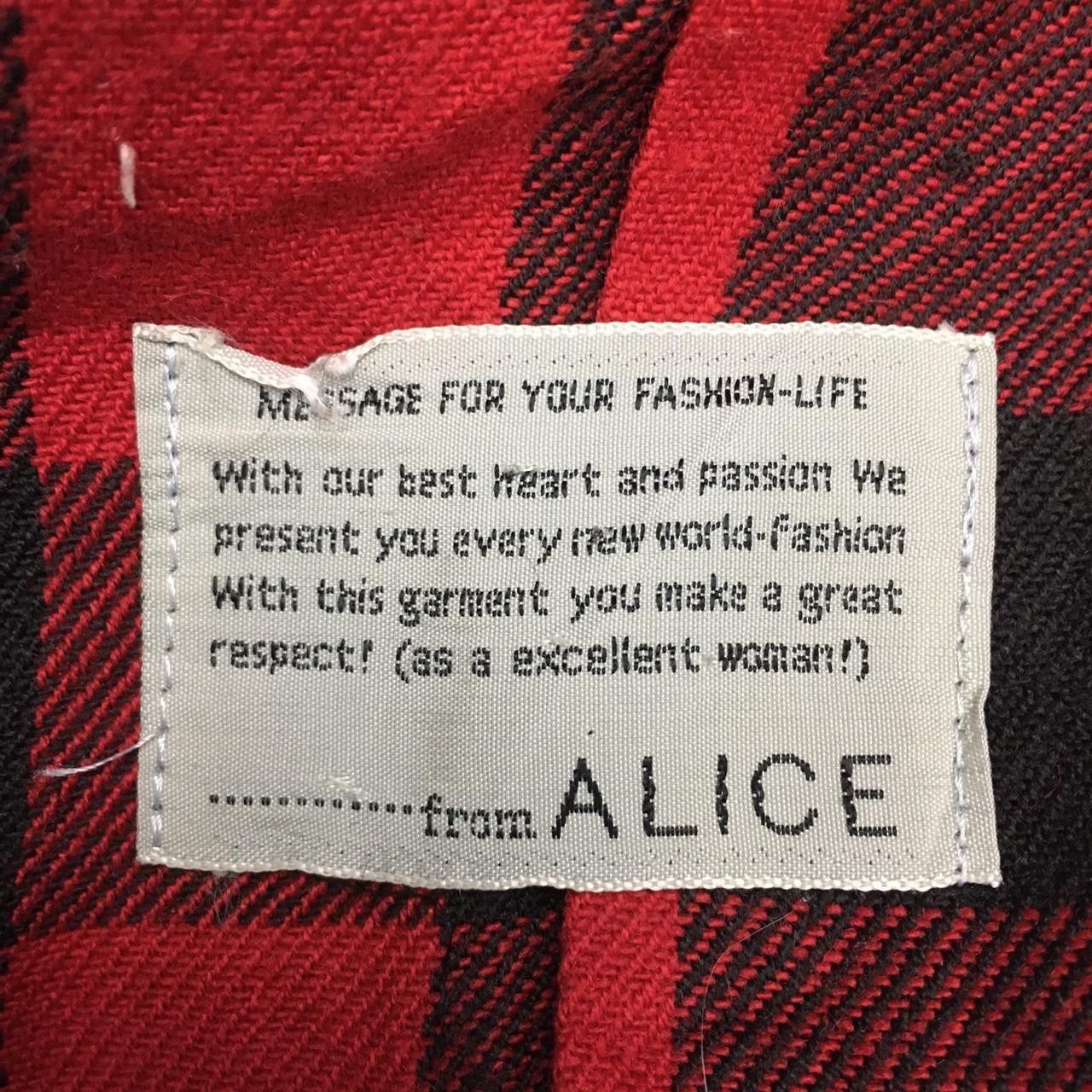 Vintage Vtg Miss ALICE Double Breasted Jacket Streetwear Size M / US 6-8 / IT 42-44 - 4 Thumbnail