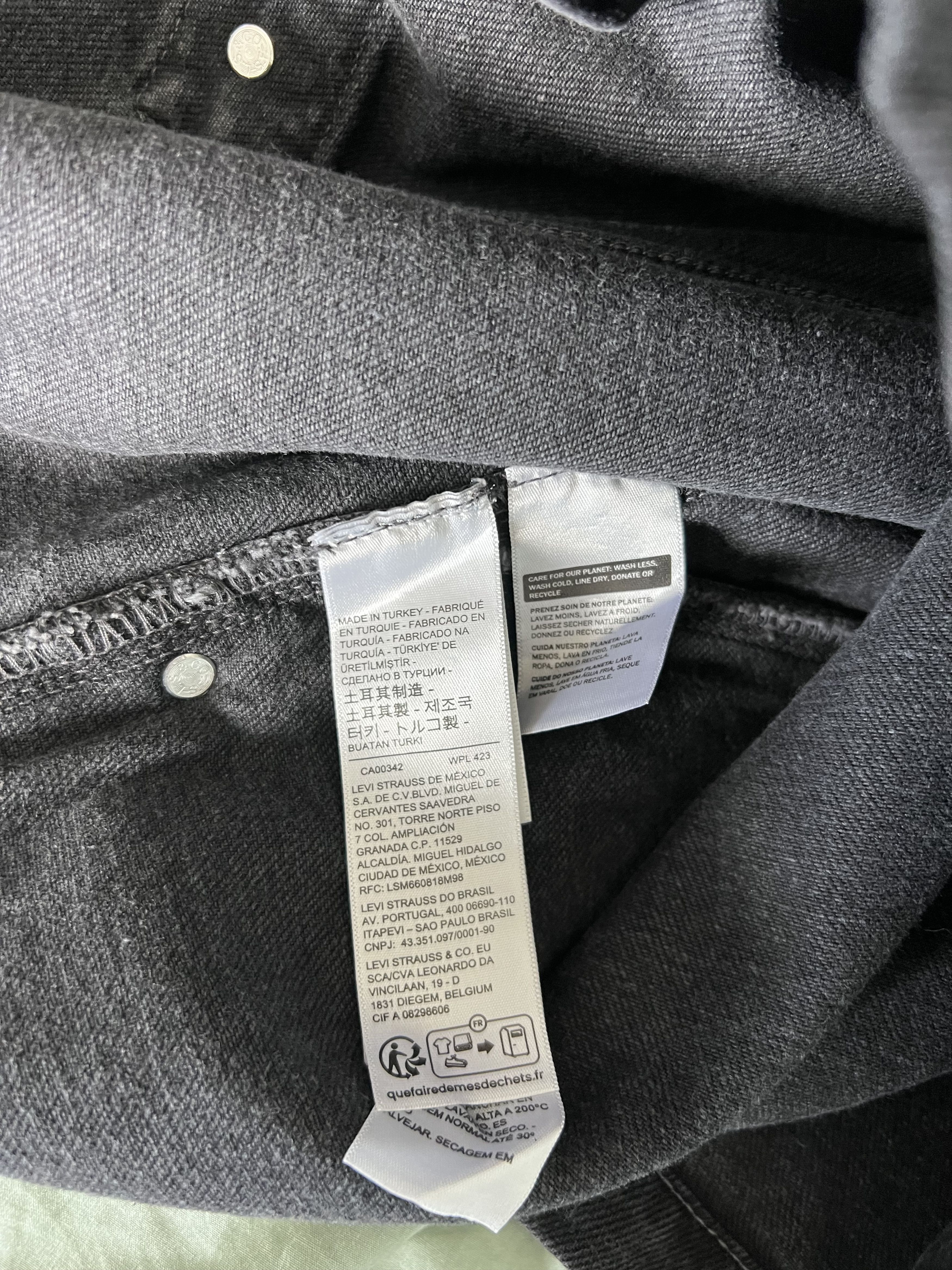 Kiko Kostadinov × Levi's Kiko Kostadinov Levi's Denim Jacket in Black Size US XL / EU 56 / 4 - 9 Thumbnail