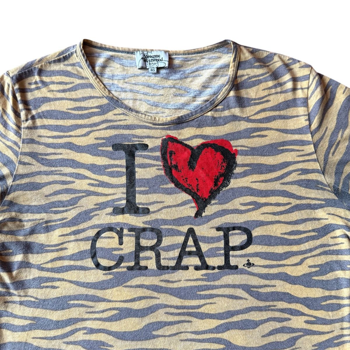 Vivienne Westwood RARE Vivienne Westwood yellow “I Love Crap” shirt Size US S / EU 44-46 / 1 - 3 Thumbnail