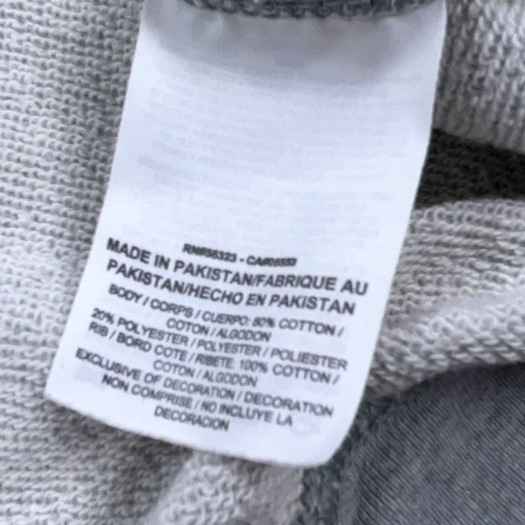 Nike Nike Hoodie Women's Medium Gray Sweatshirt Swoosh V-Neck Fleece Pockets Logo Embroidered Pullover All Seasons Casual Activewear Size M / US 6-8 / IT 42-44 - 4 Thumbnail
