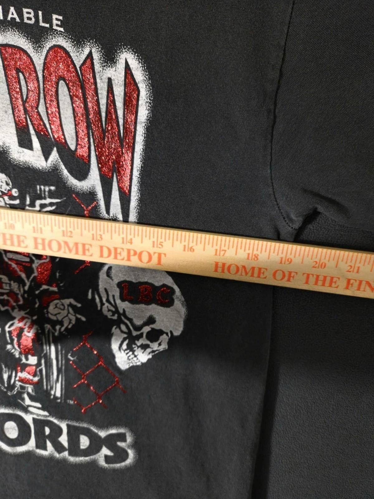 Death Row Records Death Row Records The Untouchable Ripple Black Vintage M #2 Size US M / EU 48-50 / 2 - 2 Thumbnail