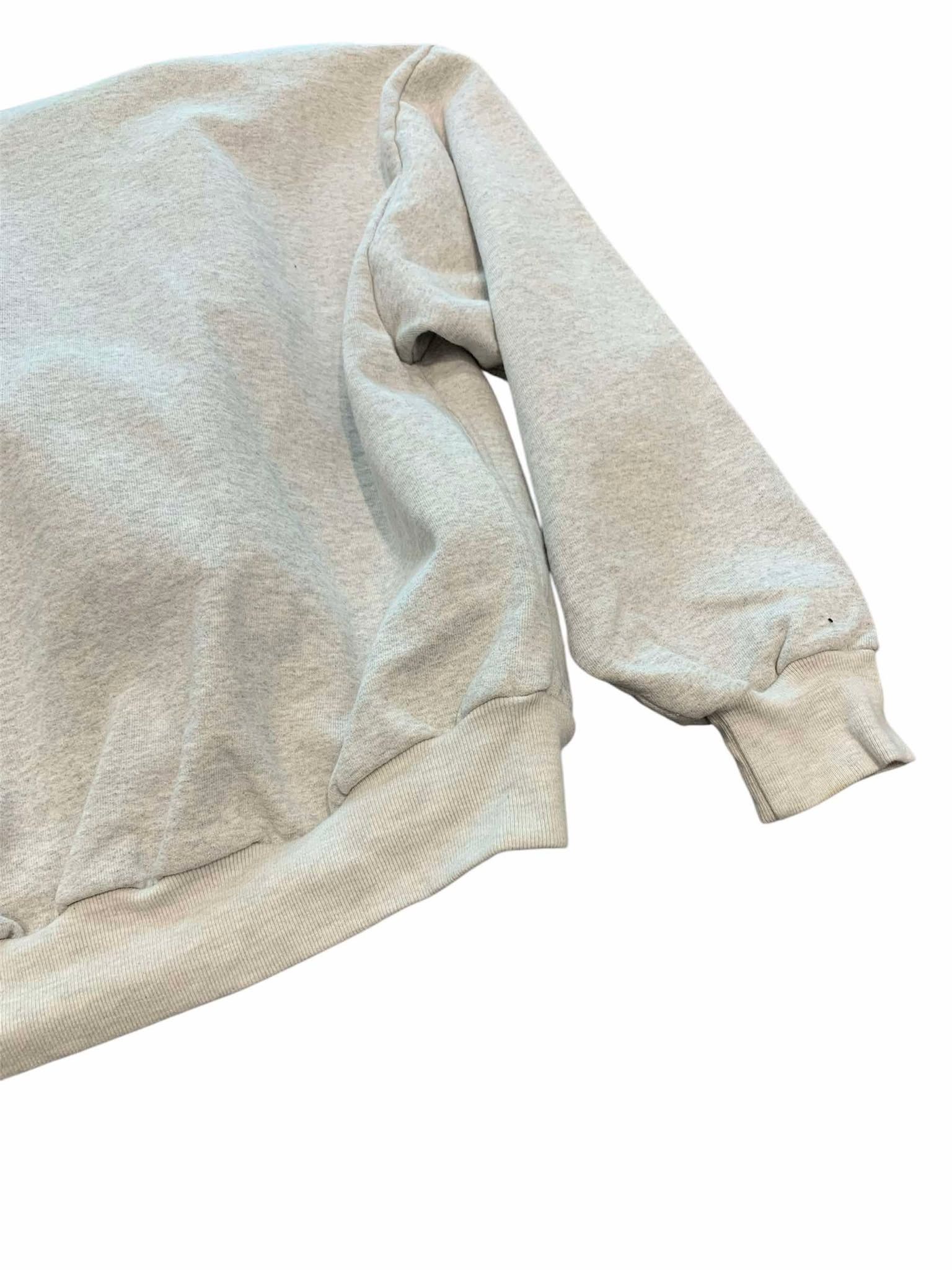 Kanye West Yeezy sample grey hoodie double layer Medium Size US M / EU 48-50 / 2 - 3 Thumbnail