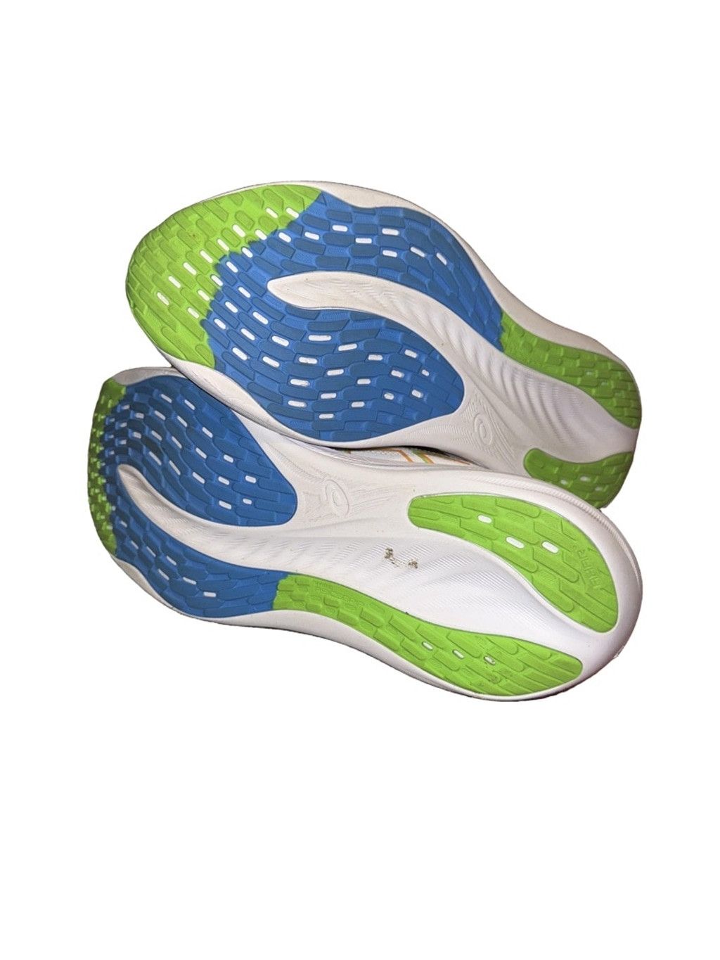 Asics Men's Asics Size US 12 White Blue Green Gel Nimbus 26 Size US 12 / EU 45 - 5 Thumbnail