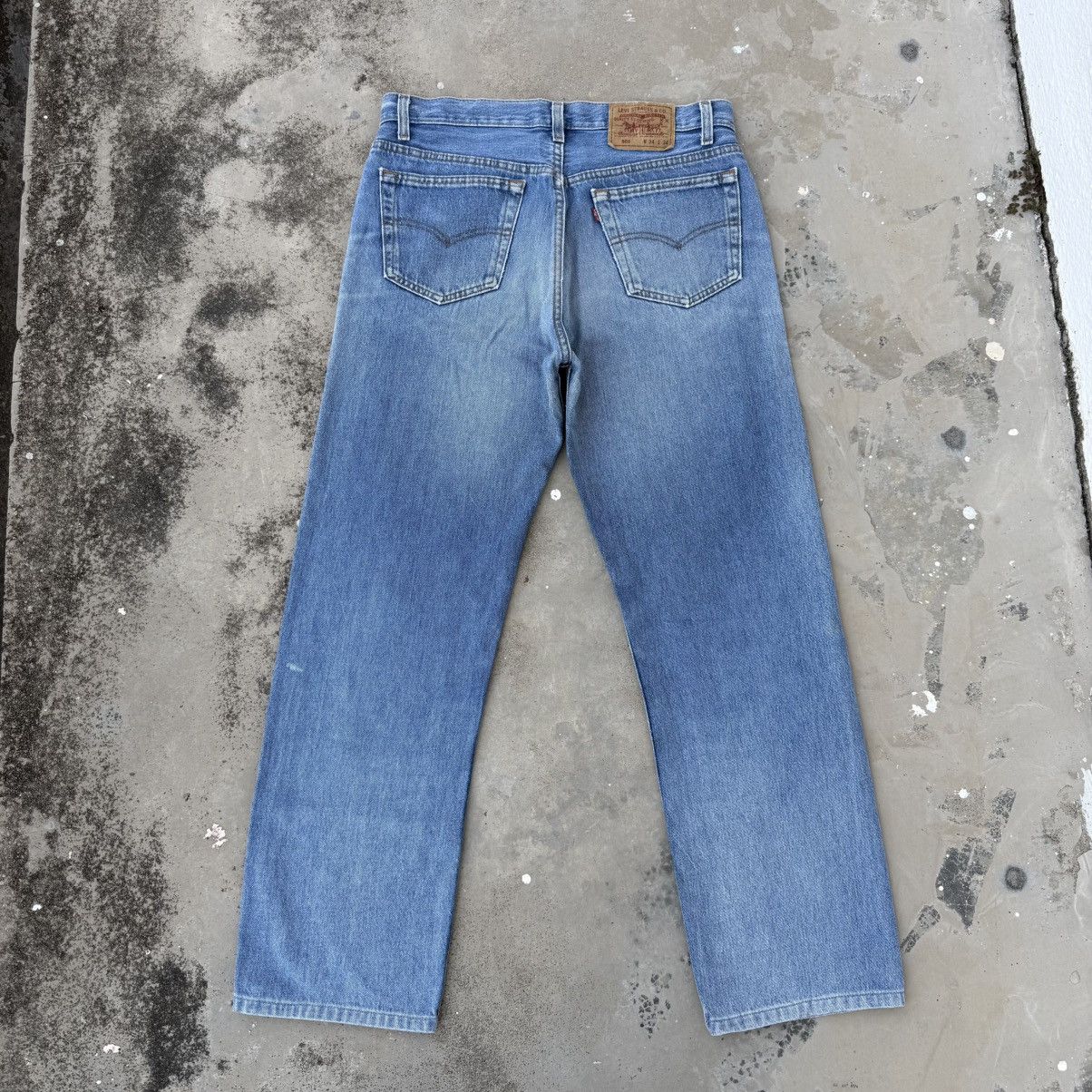 Levi's Vintage Clothing Vintage Levi's 501 USA Button Fly Faded Denim Jean Pants Size US 34 / EU 50 - 13 Thumbnail