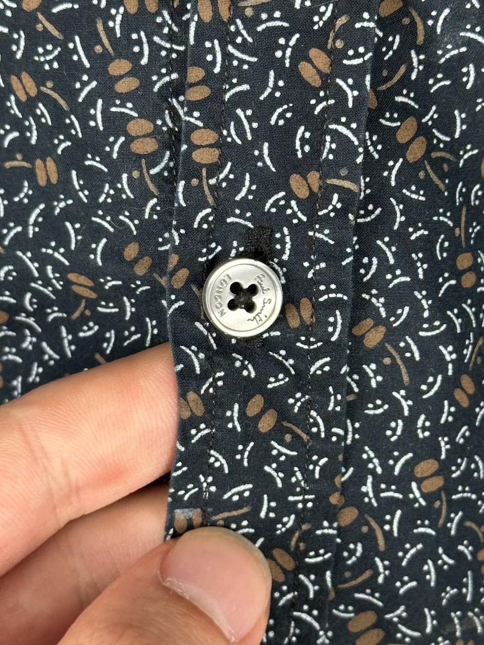Paul Smith Paul Smith Designer Printed Graphic Shirt Italian Size US L / EU 52-54 / 3 - 6 Thumbnail