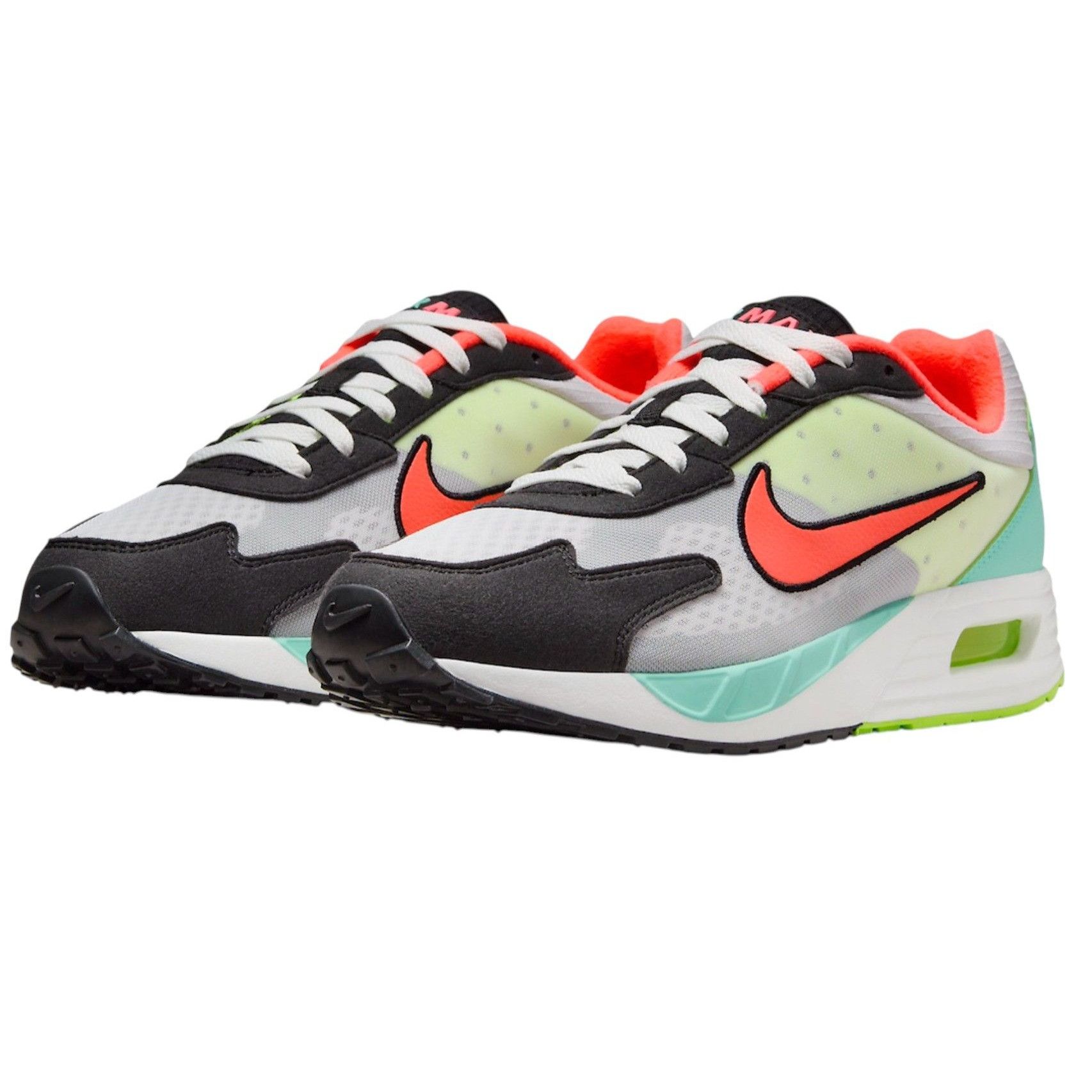 Nike Nike Air Max Solo Vast "Hot Punch" Grey/Volt/Black Shoe FZ41 Size US 10 / EU 43 - 3 Thumbnail