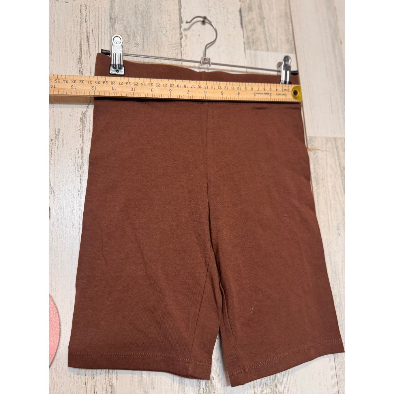 Forever 21 Forever 21 Brown Biker Shorts Size Small – Soft Stretch Cotton Blend, High Waist, Casual Lounge Shorts Size 27" / US 4 / IT 40 - 5 Thumbnail