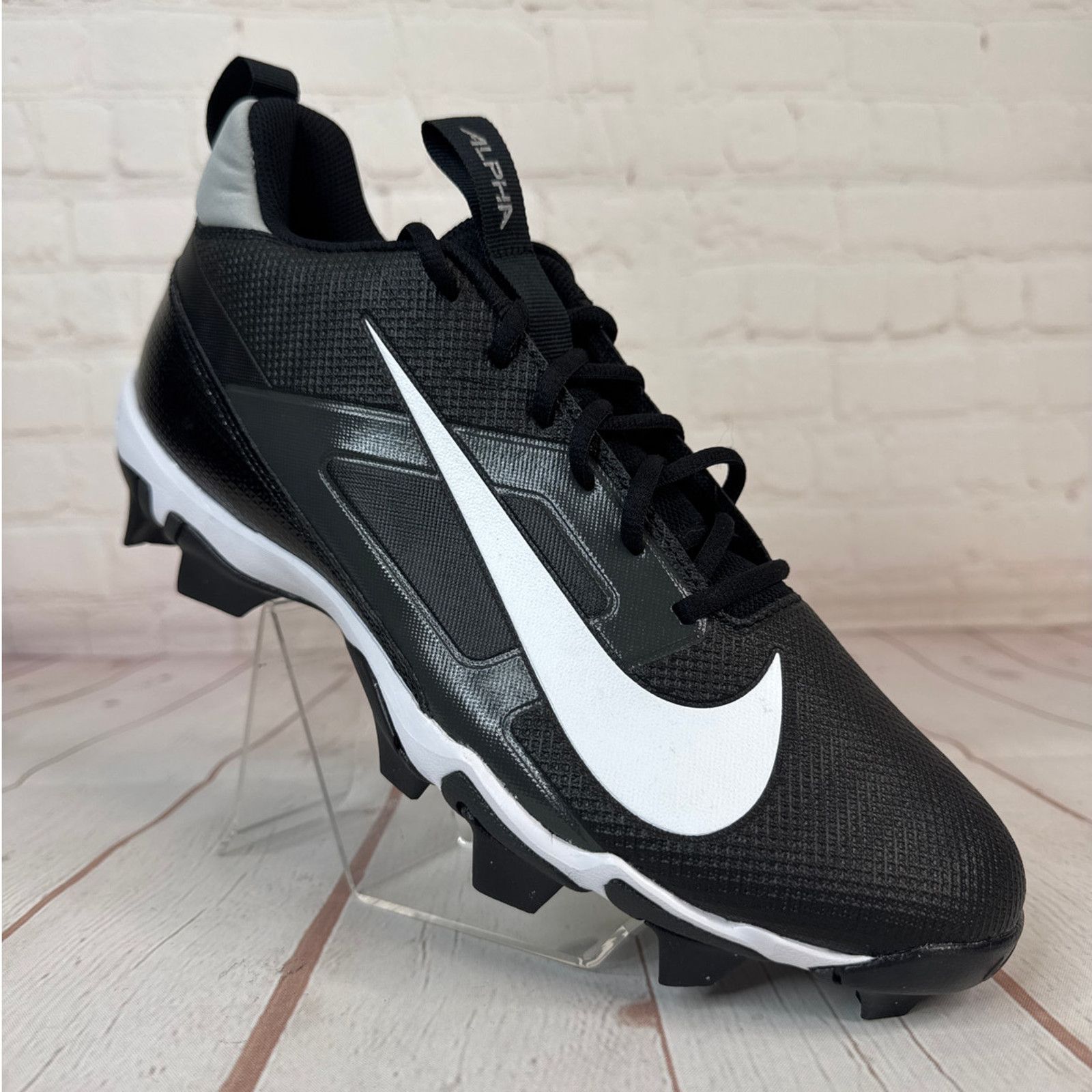 Nike Nike Alpha Menace Shark Fast Flex Football Cleats Red  display picture 2
