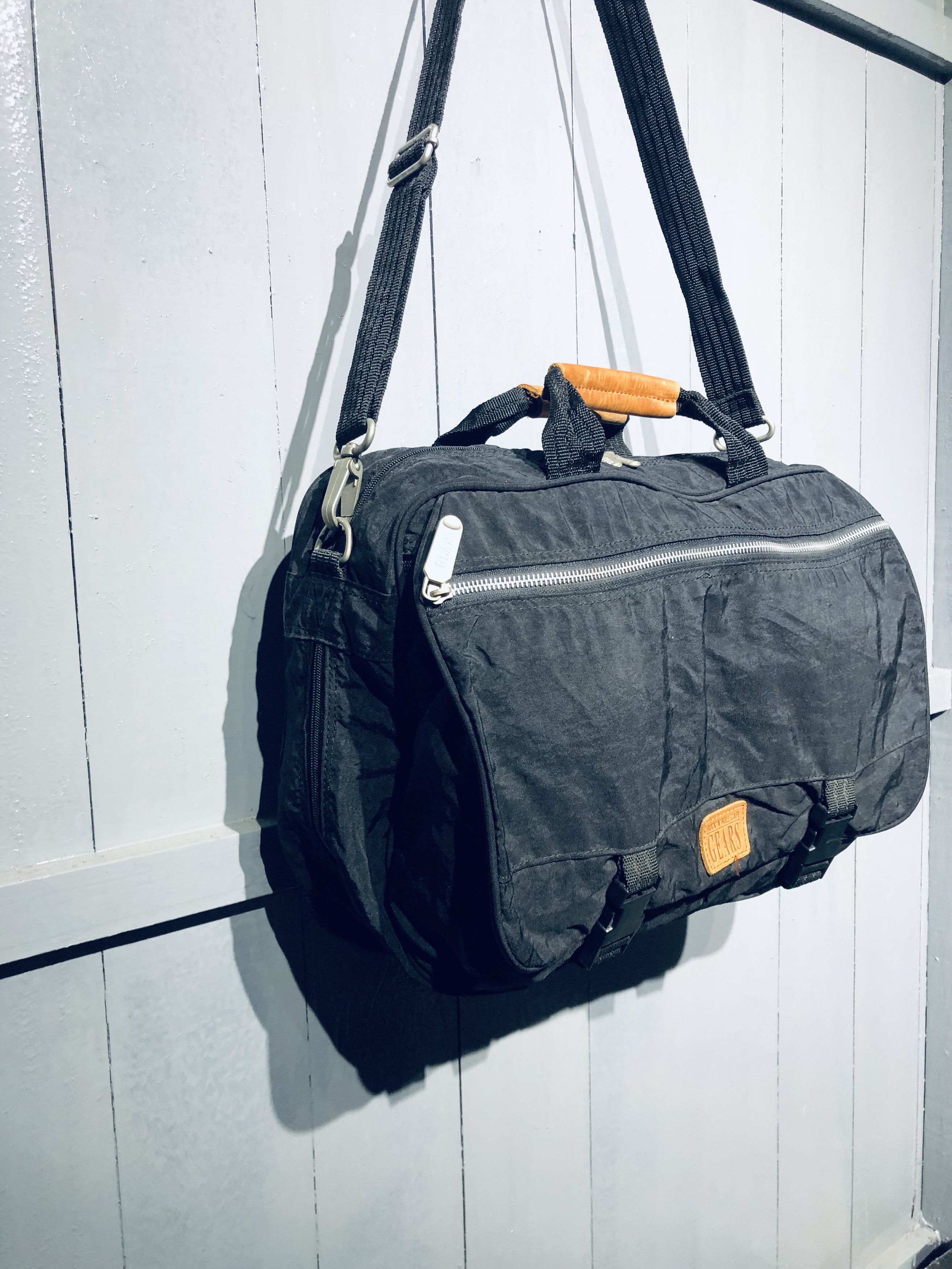 Bicycle Japanese Streetwear Rock’N’Roll Gears Style Messenger Bag Size ONE SIZE - 1 Thumbnail