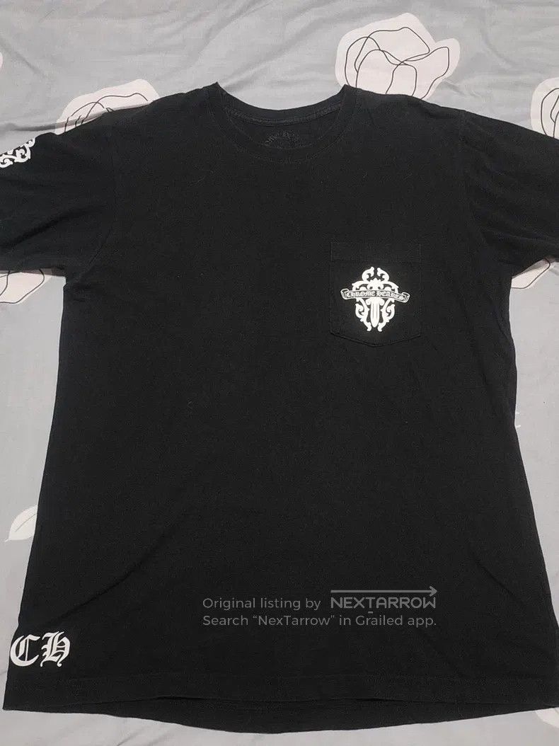 Chrome Hearts CHROME HEARTS Size L Black T-shirt with short sleeves Size US L / EU 52-54 / 3 - 1 Thumbnail