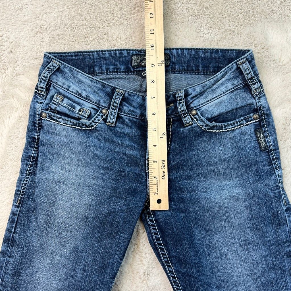 Silver Jeans Co. Silver Jeans Berkley Straight Leg Jeans Size 26x34 Low Rise Size 26" / US 2 / IT 38 - 6 Thumbnail