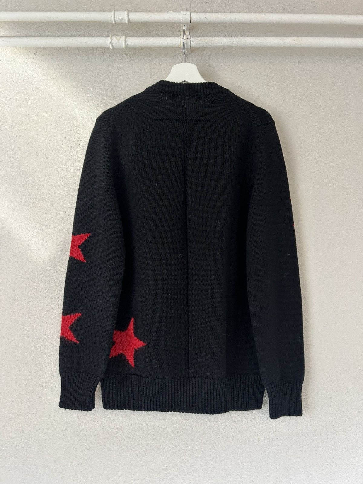 Givenchy Oversized Wool Sweater with Stars Size US S / EU 44-46 / 1 - 2 Thumbnail