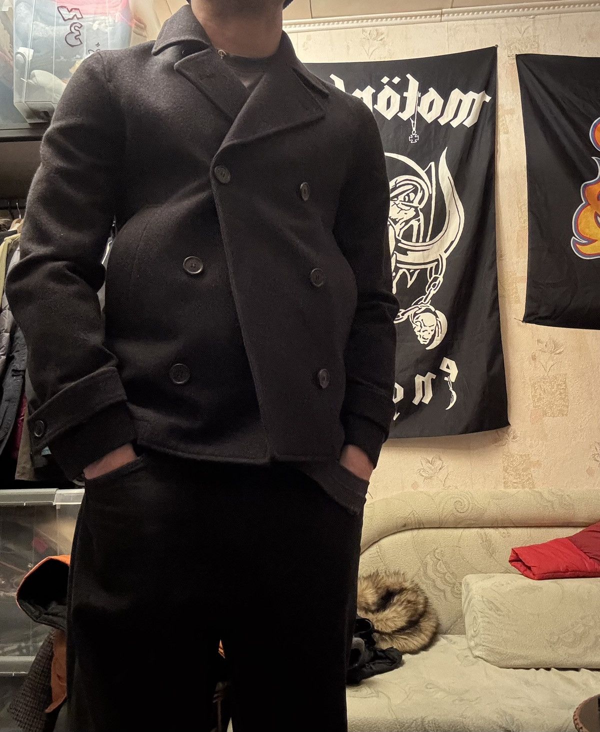 Berluti × Kris Van Assche Kris Van Assche FW12 Wool coat jacket size 44 made in italy Size US S / EU 44-46 / 1 - 6 Thumbnail