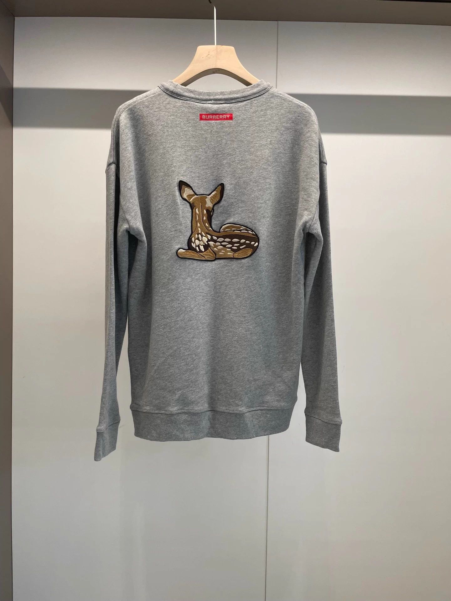 Burberry Burberry Gray Cotton Sweatshirt 14Y Size XXS / US 00 / IT 34 - 2 Thumbnail