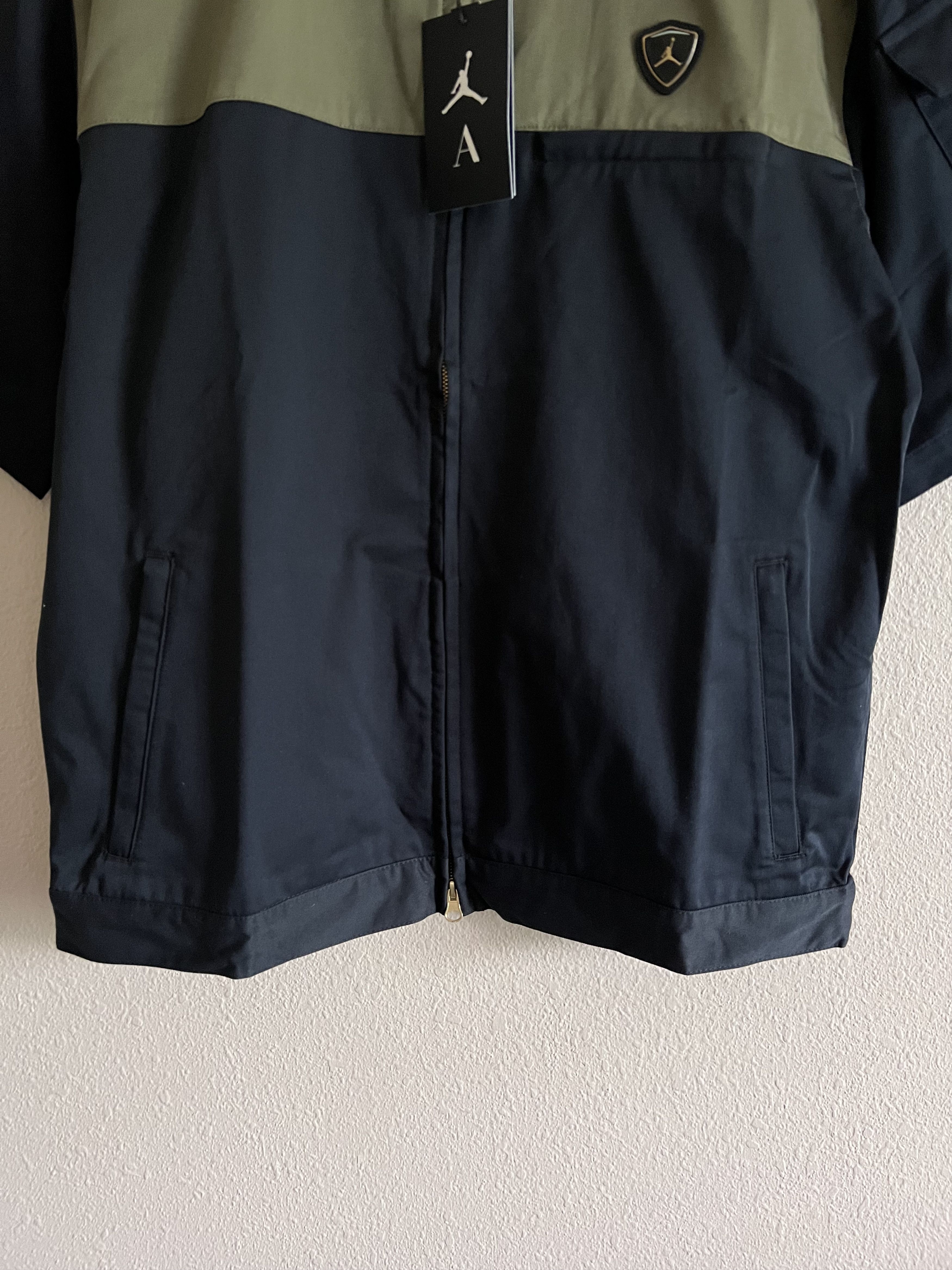 Jordan Brand Aleali May Jordan Zip Crew Shirt in Black Olive Size XS / US 0-2 / IT 36-38 - 3 Thumbnail