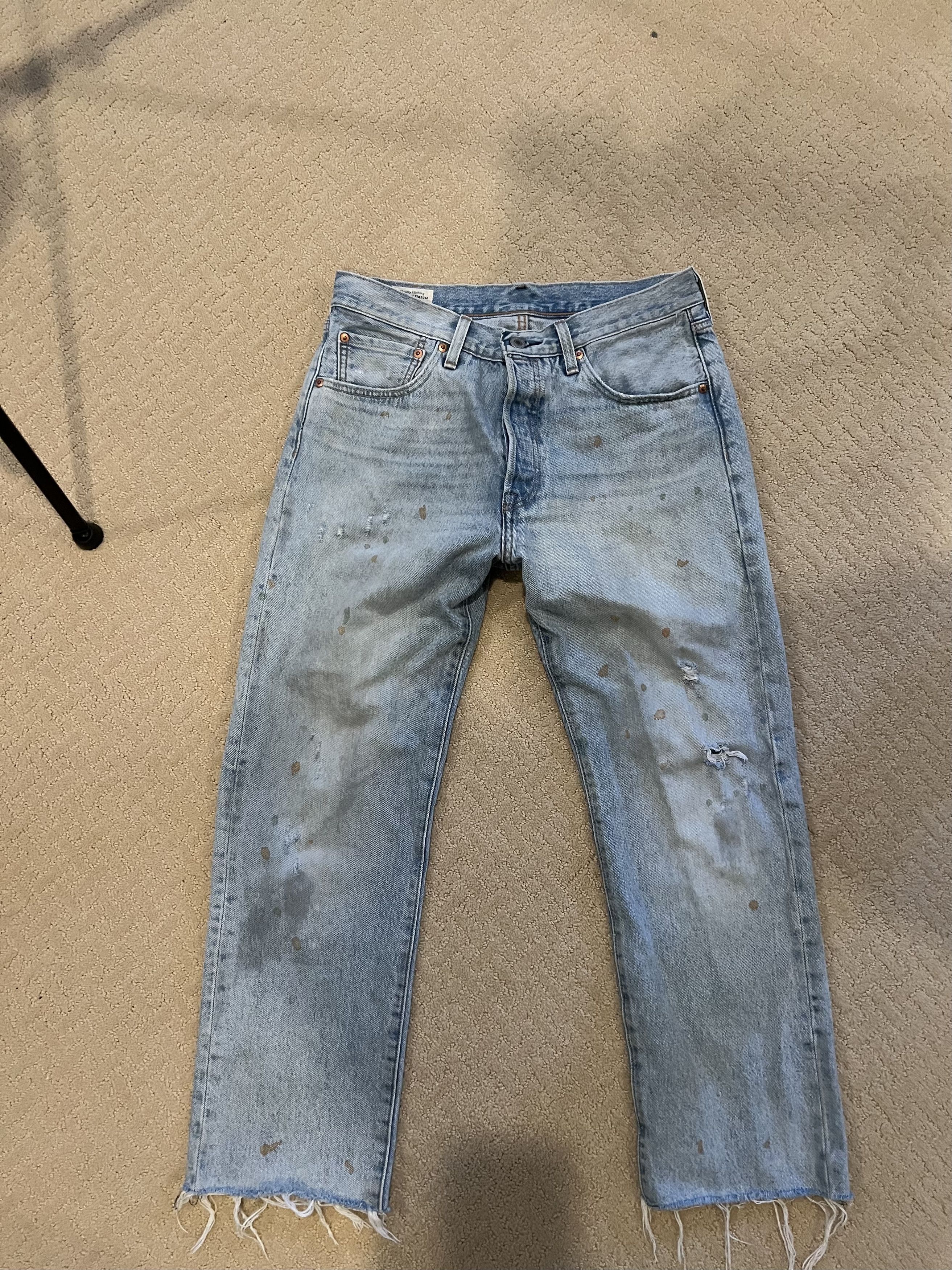 Levi's Levi’s 501 Paint splatter Size US 31 - 1 Thumbnail